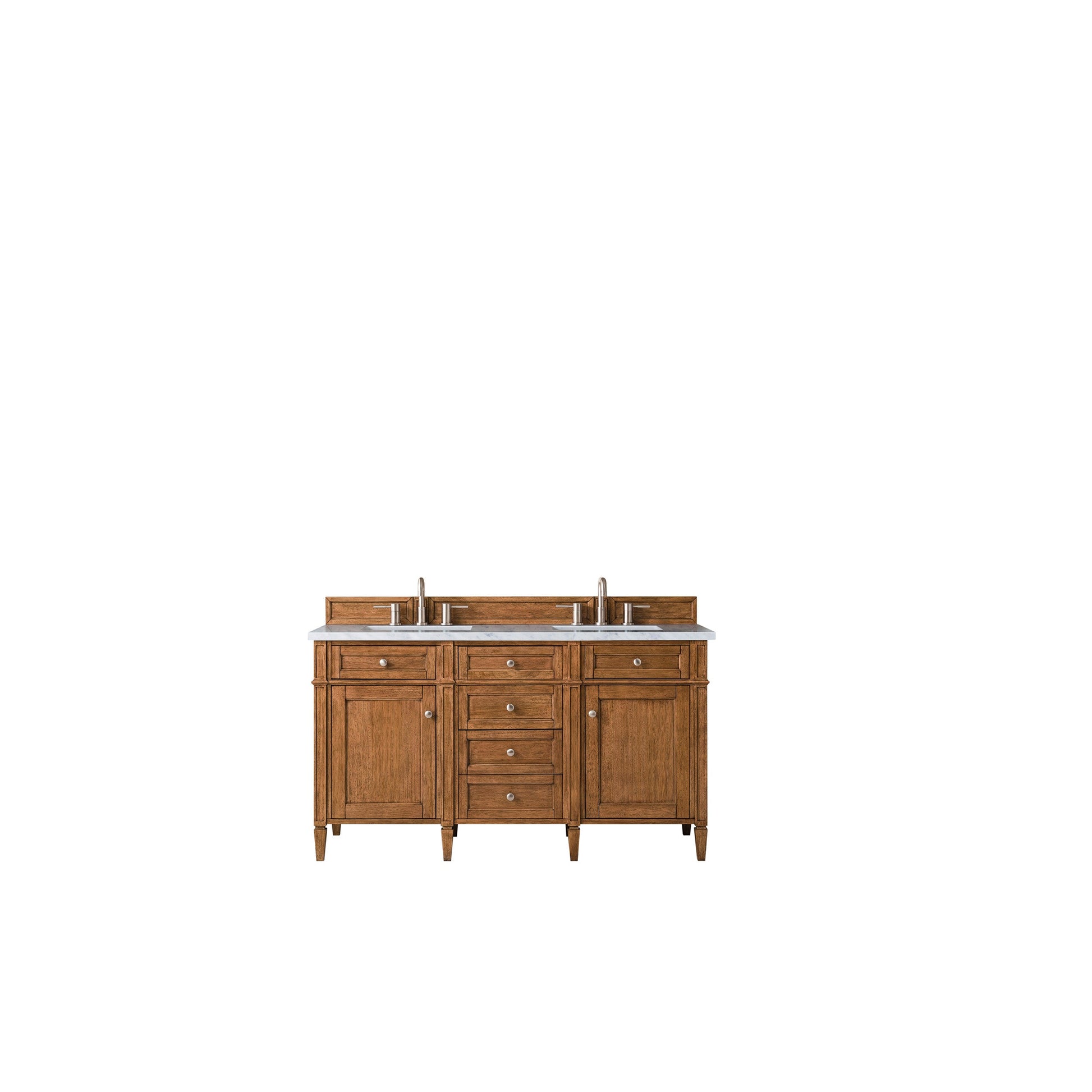 Saddle Brown / Eternal Jasmine Pearl - 3 Faucet Holes