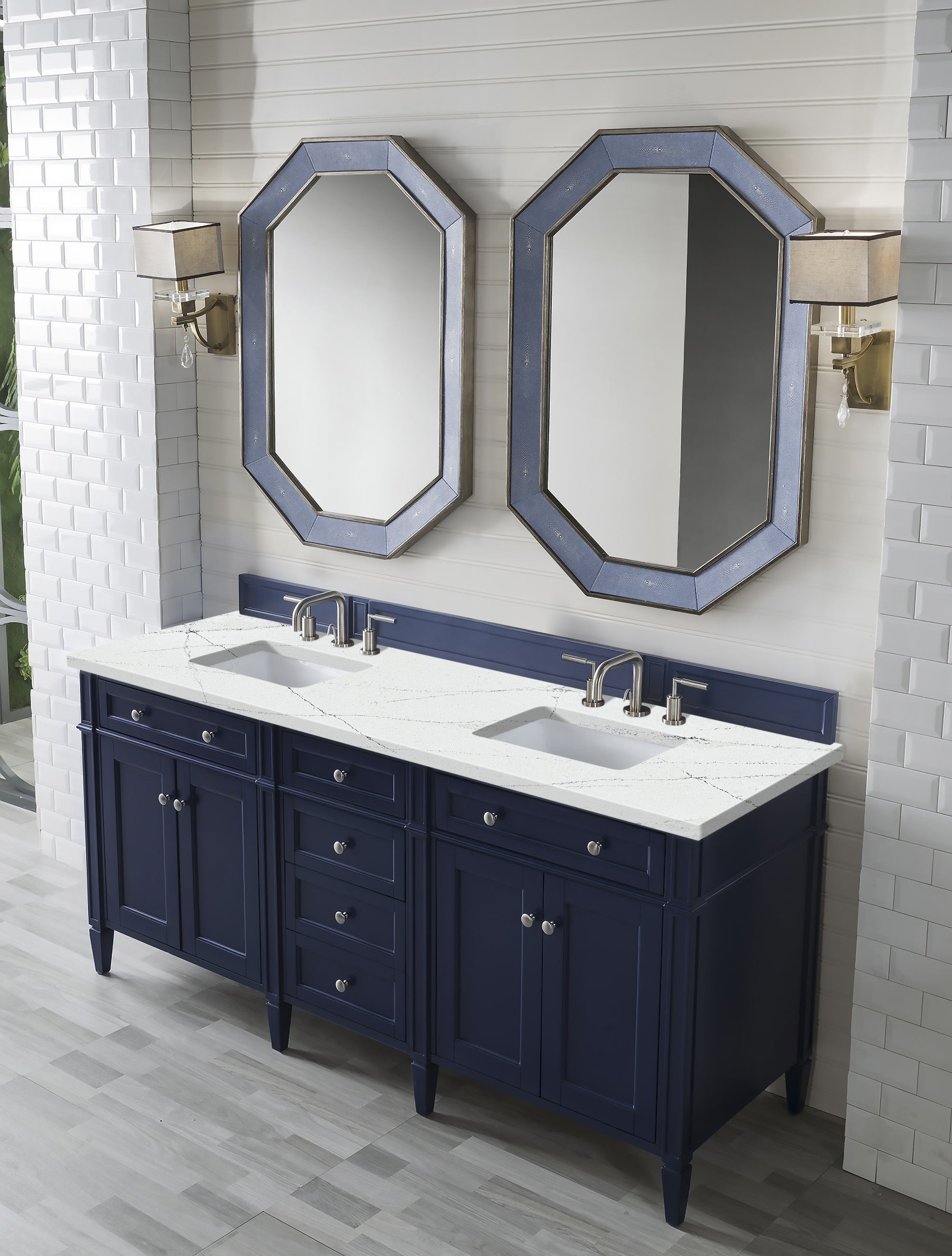 Victory Blue / Ethereal Noctis - 3 Faucet Holes