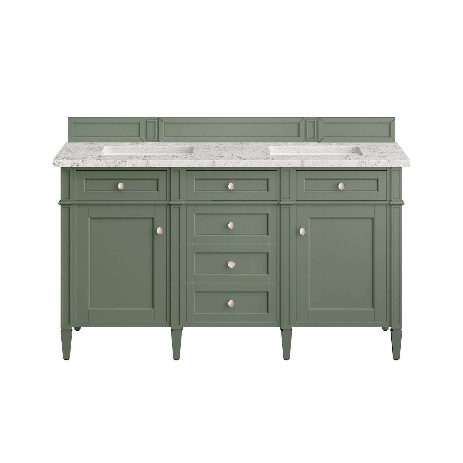 Smokey Celadon / Eternal Jasmine Pearl - 3 Faucet Holes