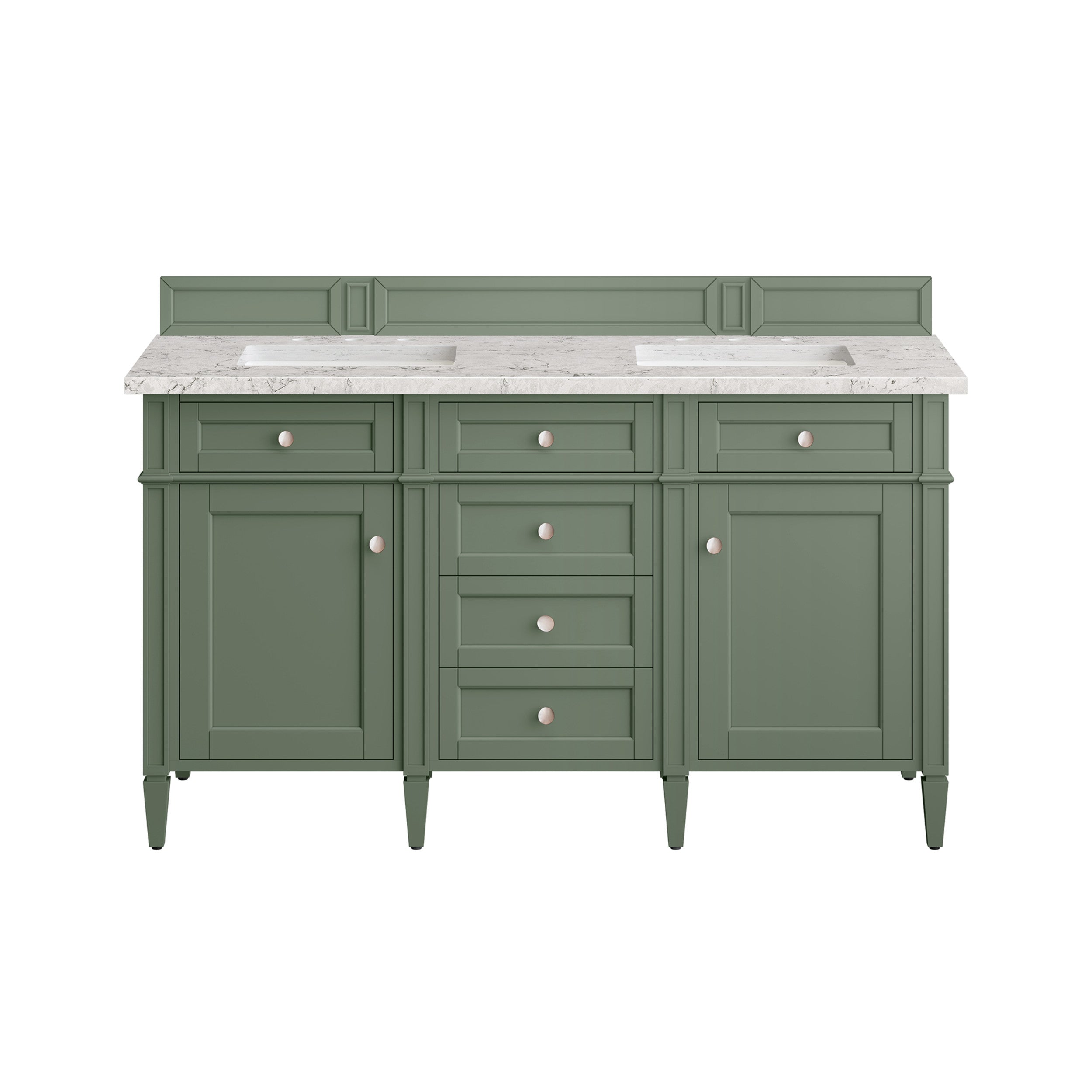 Smokey Celadon / Eternal Jasmine Pearl - 3 Faucet Holes