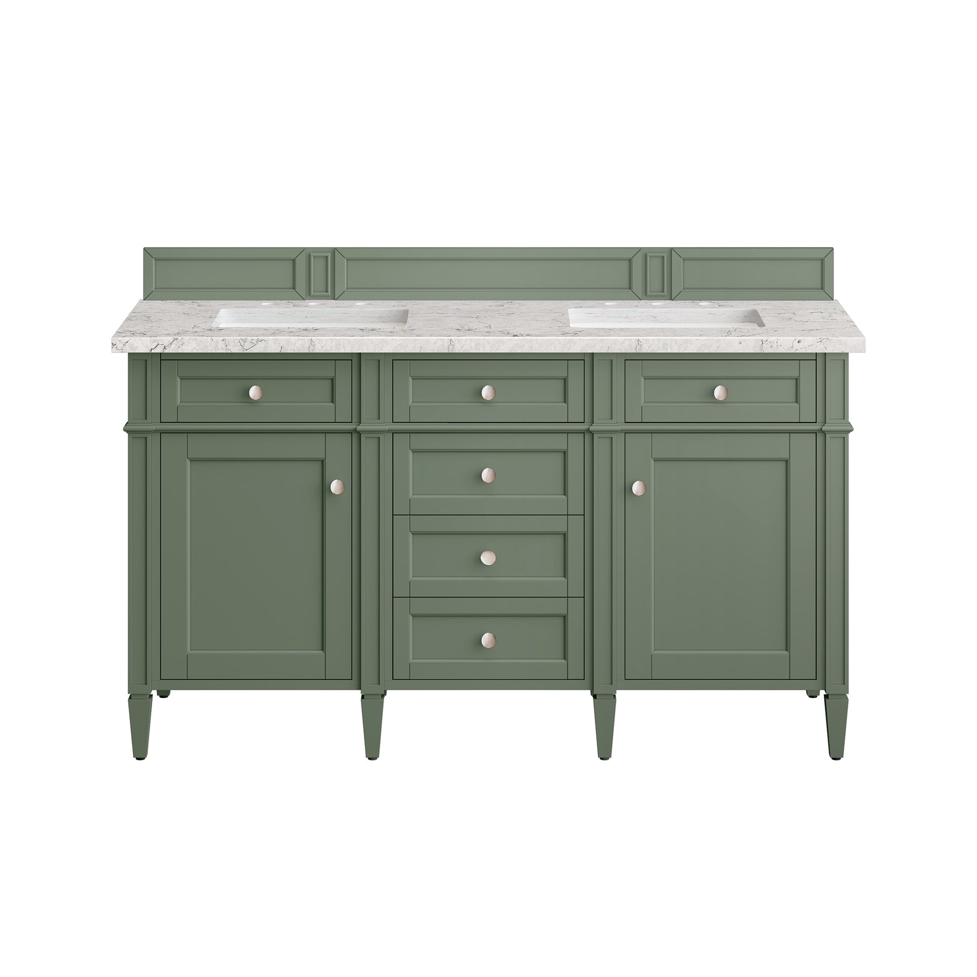 Smokey Celadon / Eternal Jasmine Pearl - 3 Faucet Holes