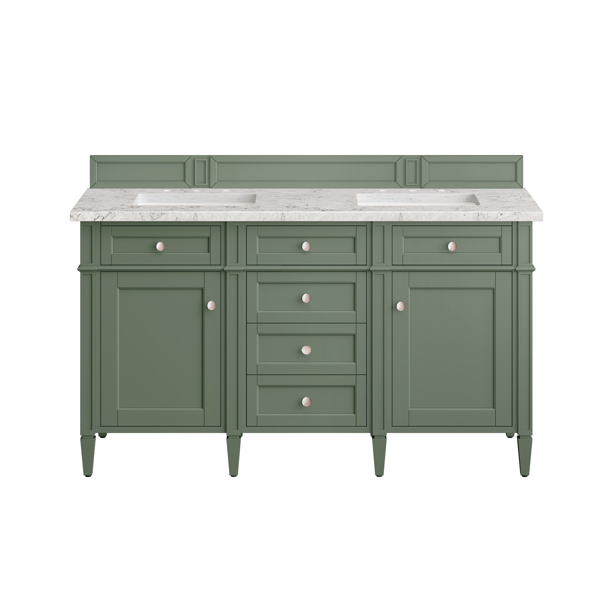 Smokey Celadon / Eternal Jasmine Pearl - 3 Faucet Holes