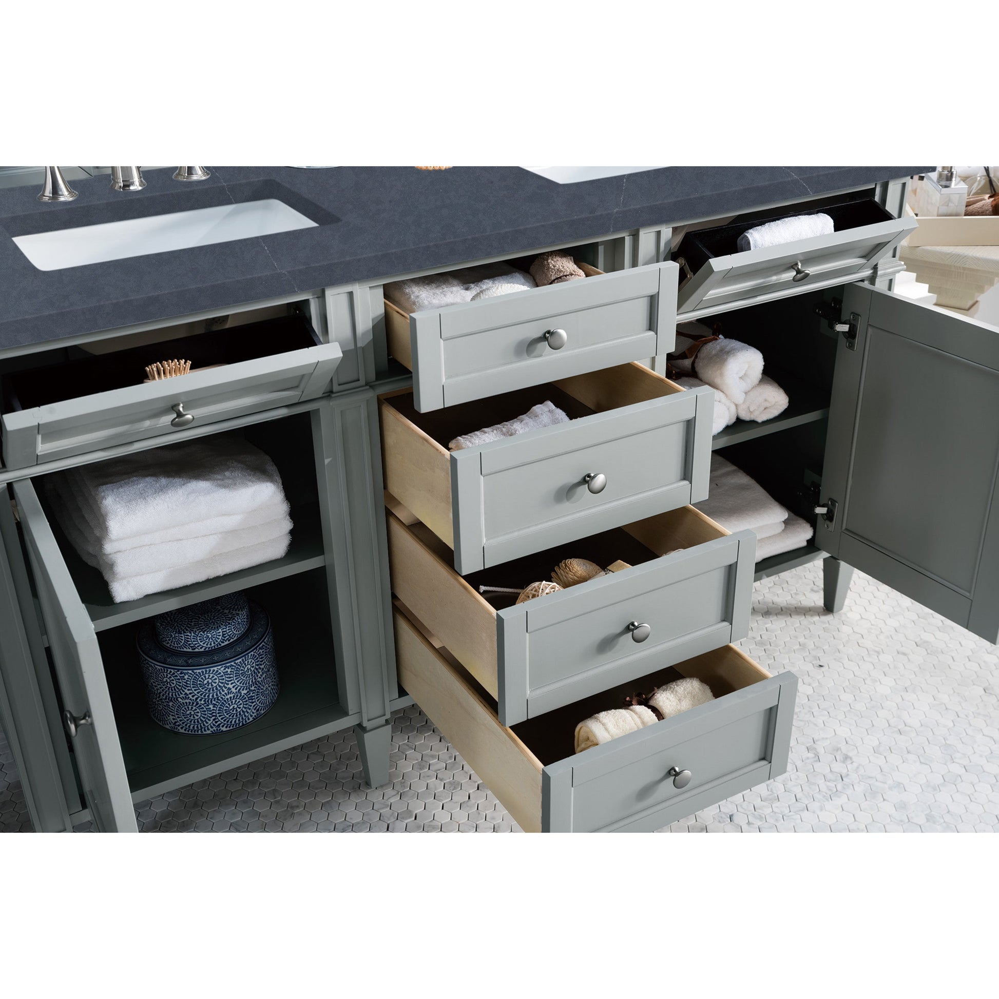 Urban Gray / Charcoal Soapstone - 3 Faucet Holes