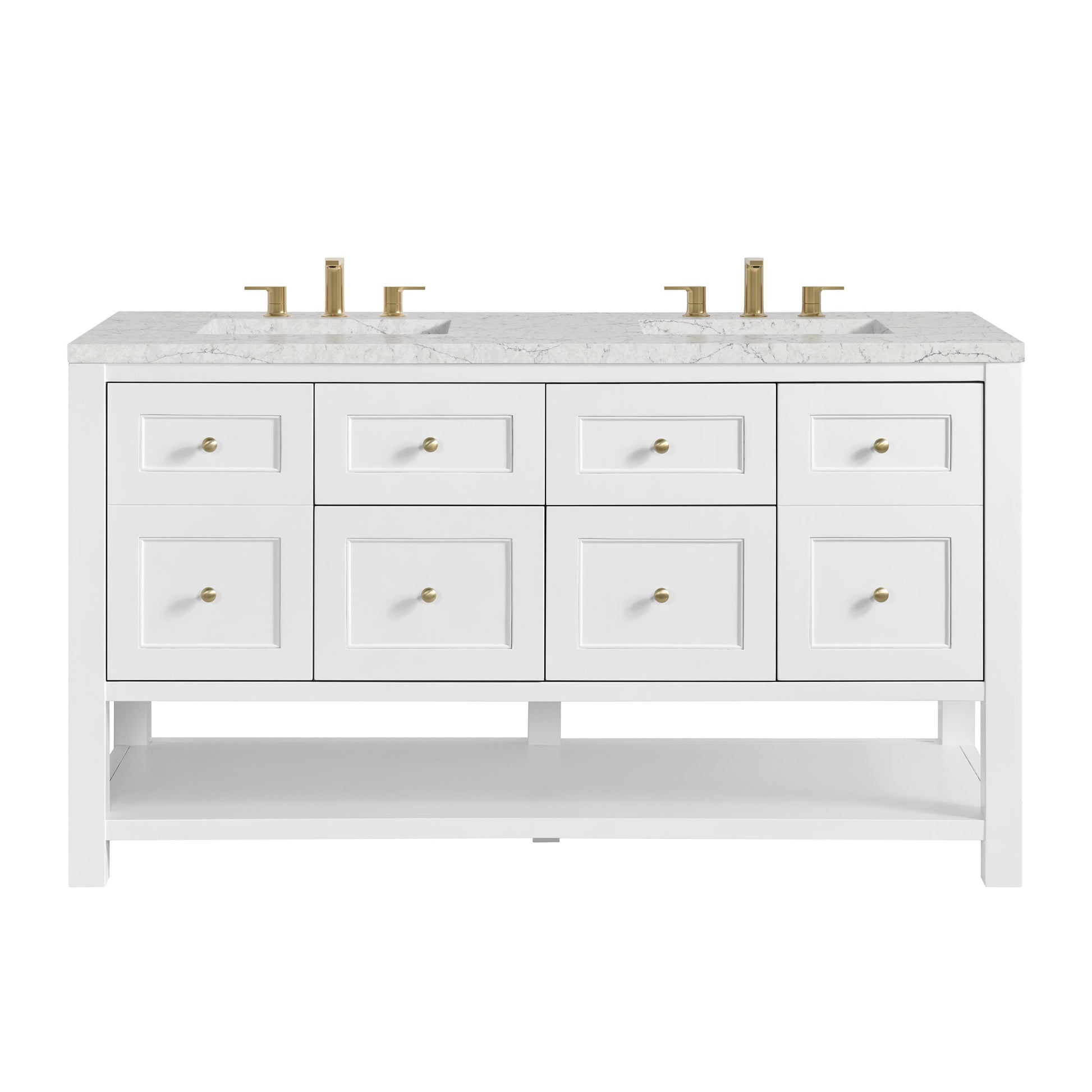 Bright White / Eternal Jasmine Pearl - 3 Faucet Holes