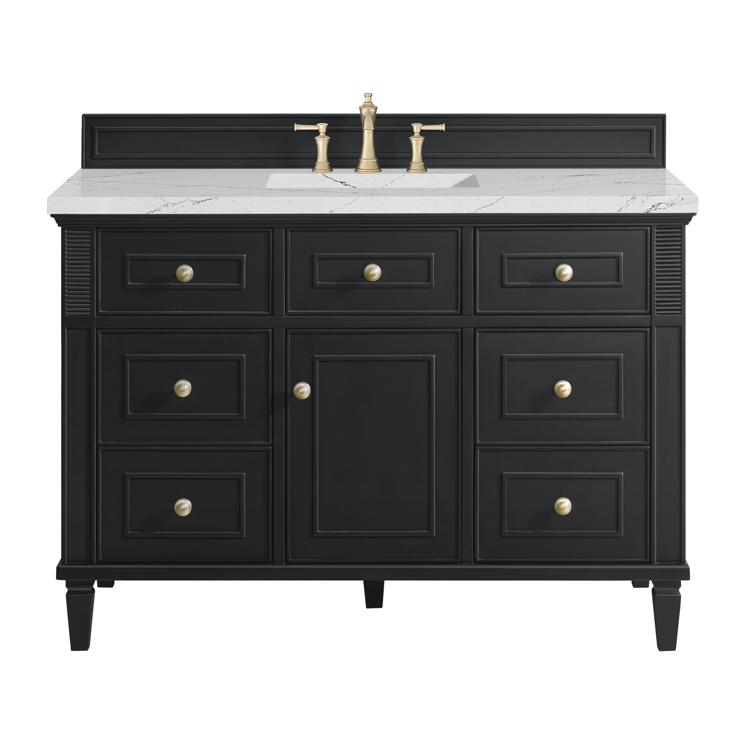 Black Onyx / Ethereal Noctis - 3 Faucet Holes