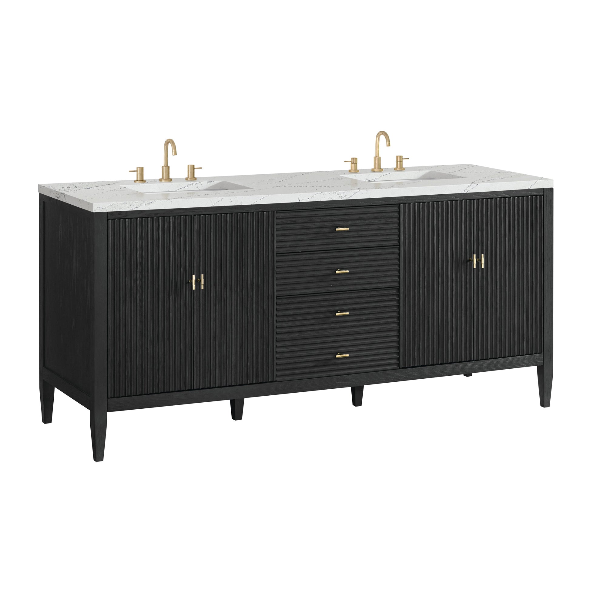 Carbon Oak / Ethereal Noctis - 3 Faucet Holes