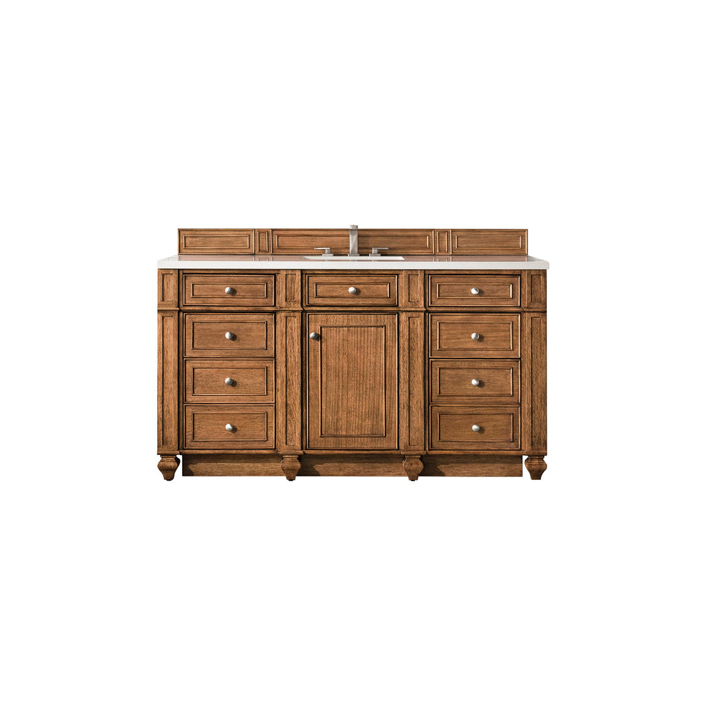 Saddle Brown / White Zeus - 3 Faucet Holes