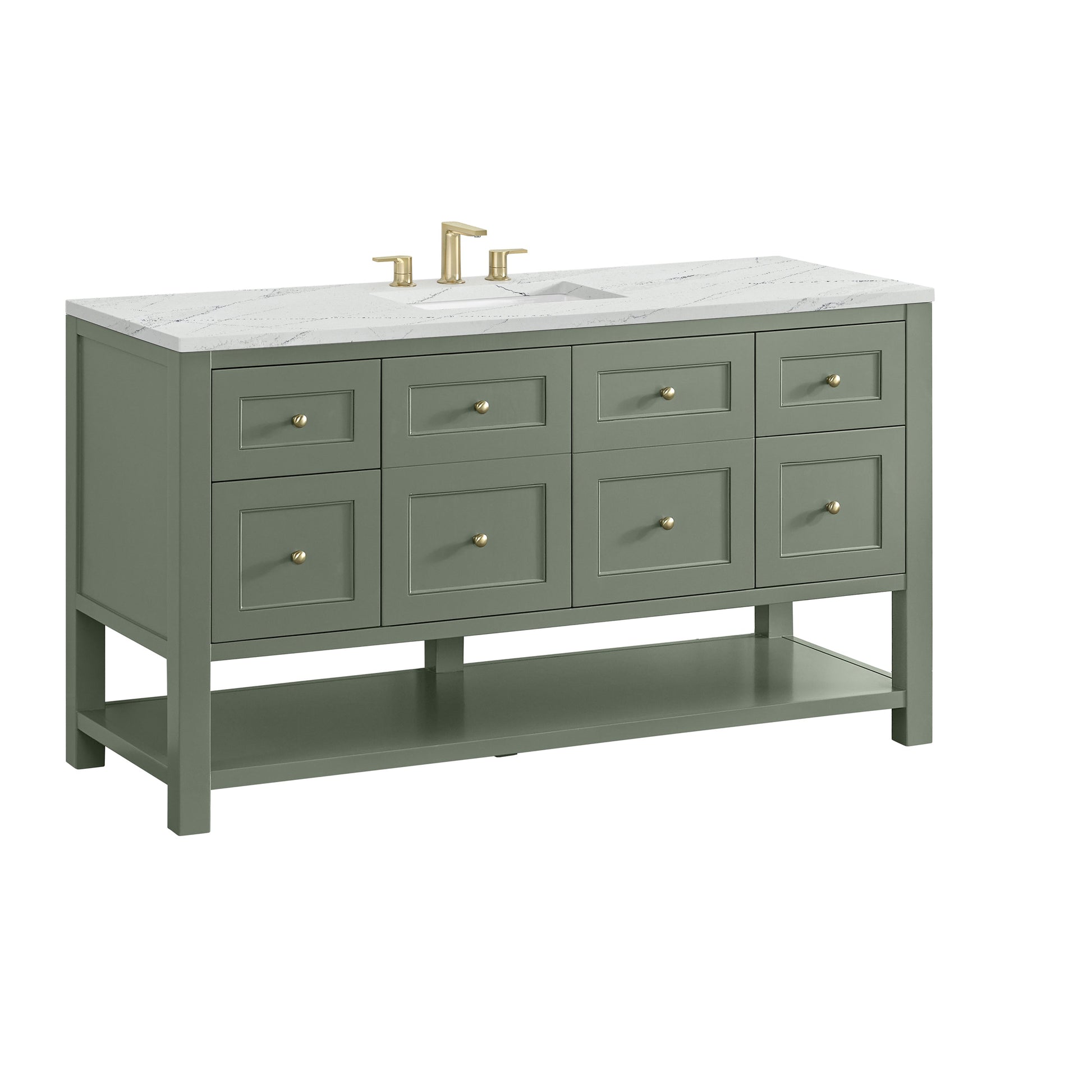 Smokey Celadon / Ethereal Noctis - 3 Faucet Holes