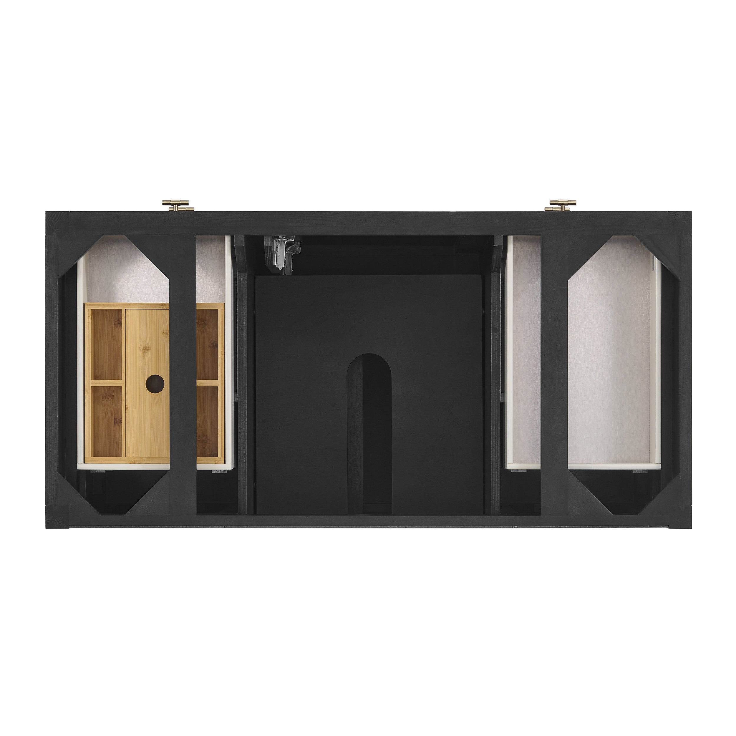Carbon Oak / White Zeus - 3 Faucet Holes