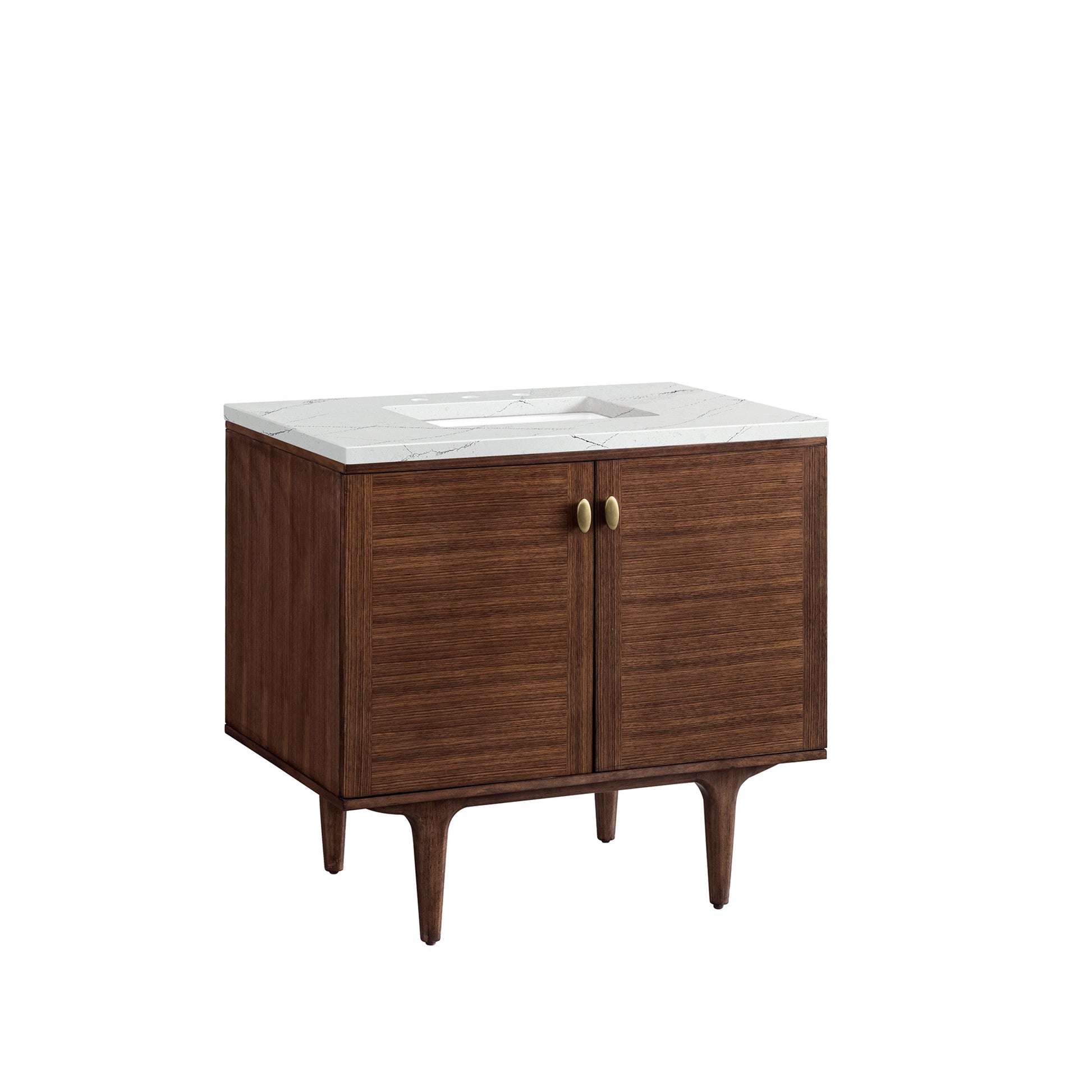 Mid-Century Walnut / Ethereal Noctis - 3 Faucet Holes