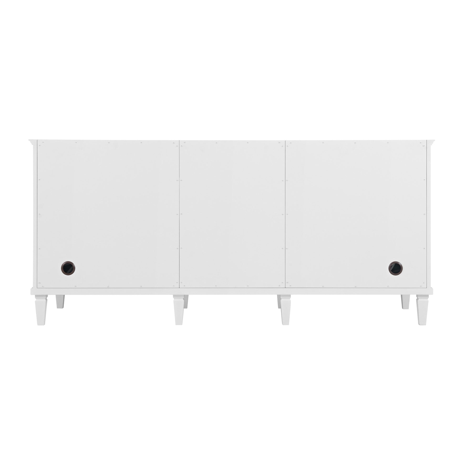 Bright White / White Zeus - 3 Faucet Holes