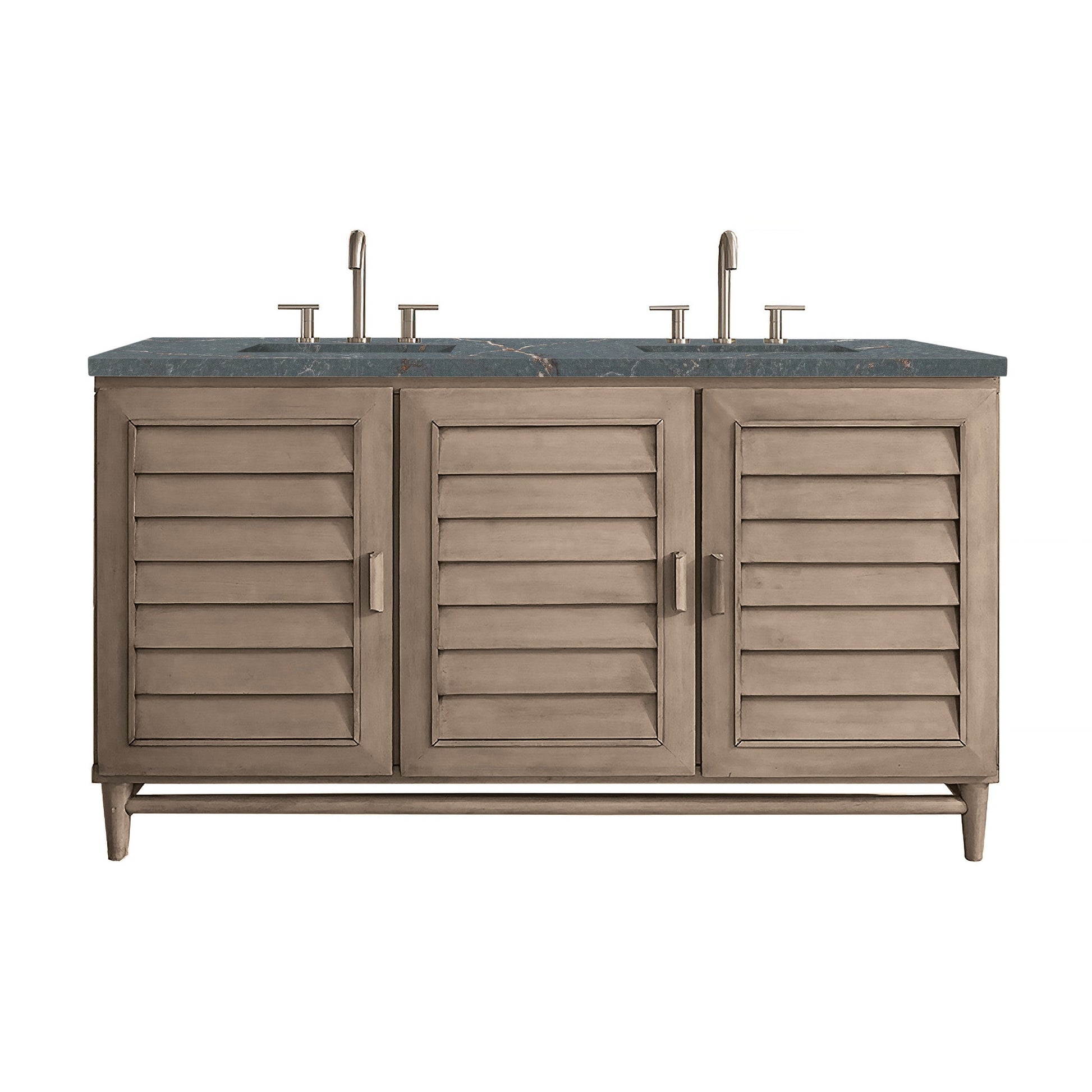 Whitewashed Walnut / Parisien Bleu - 3 Faucet Holes