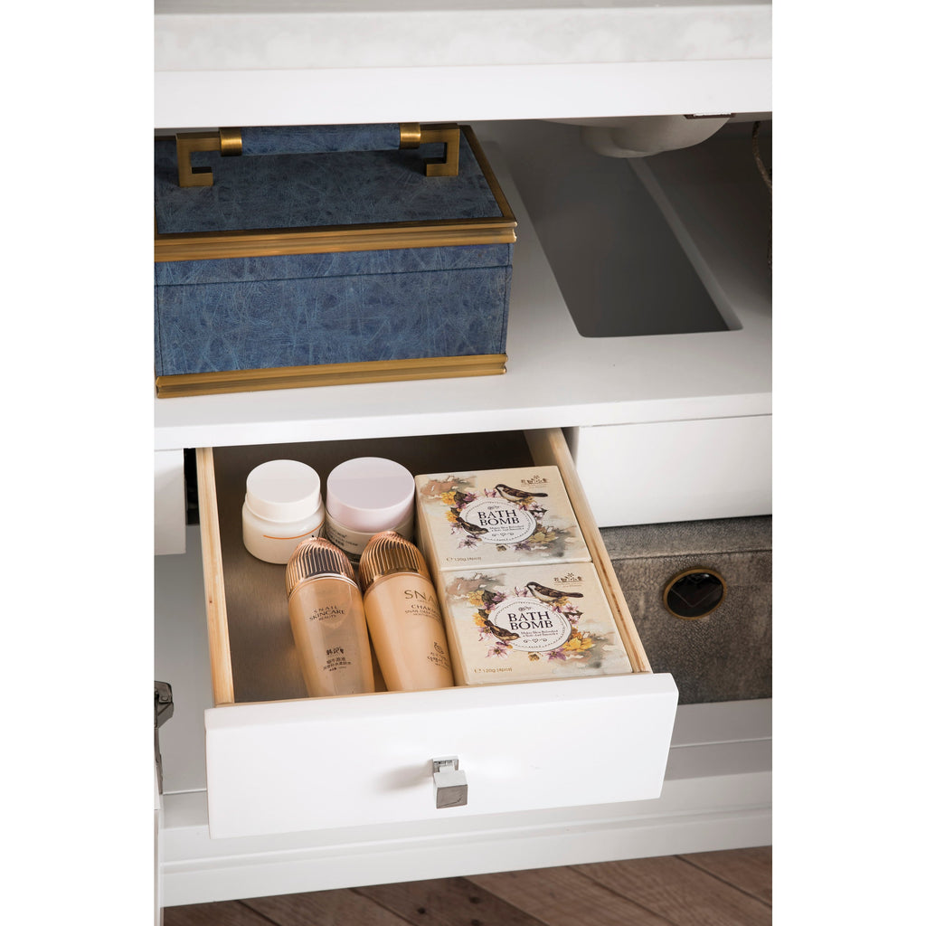 Glossy White / Arctic Fall - 3 Faucet Holes