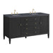 Carbon Oak / Charcoal Soapstone - 3 Faucet Holes