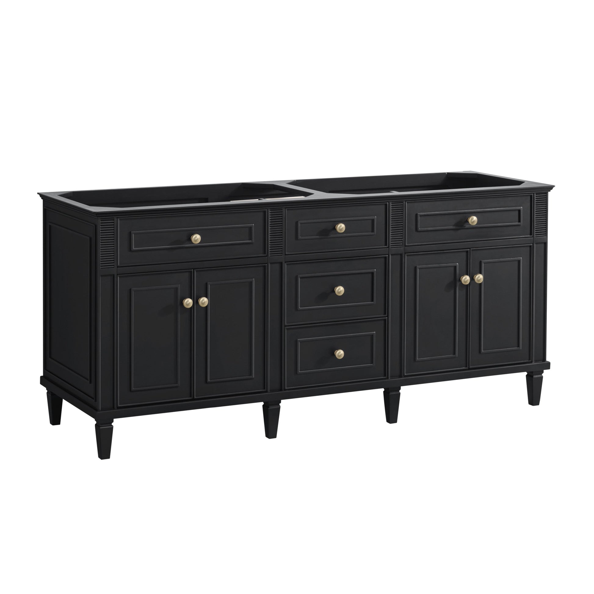 Black Onyx / White Zeus - 3 Faucet Holes