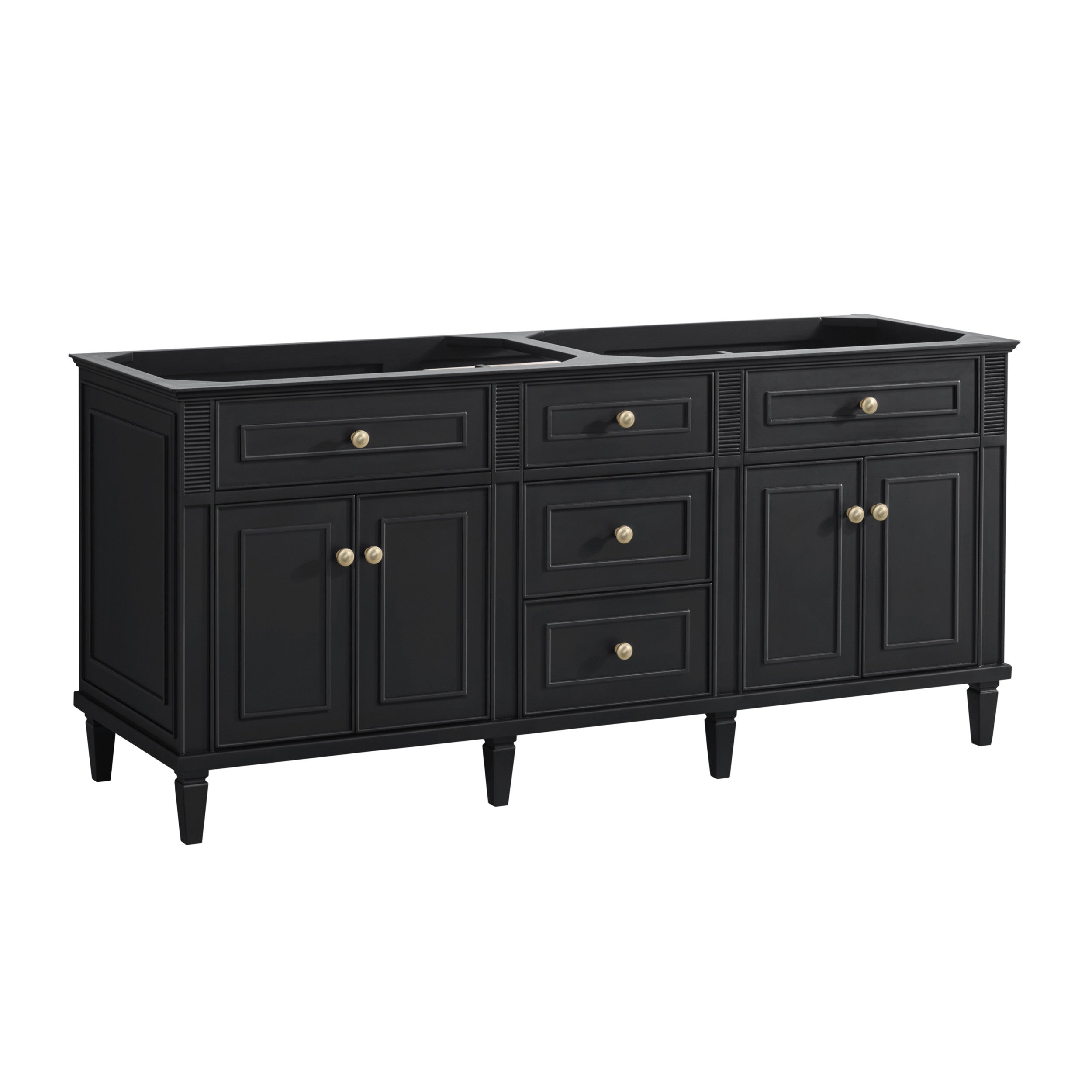 Black Onyx / White Zeus - 3 Faucet Holes