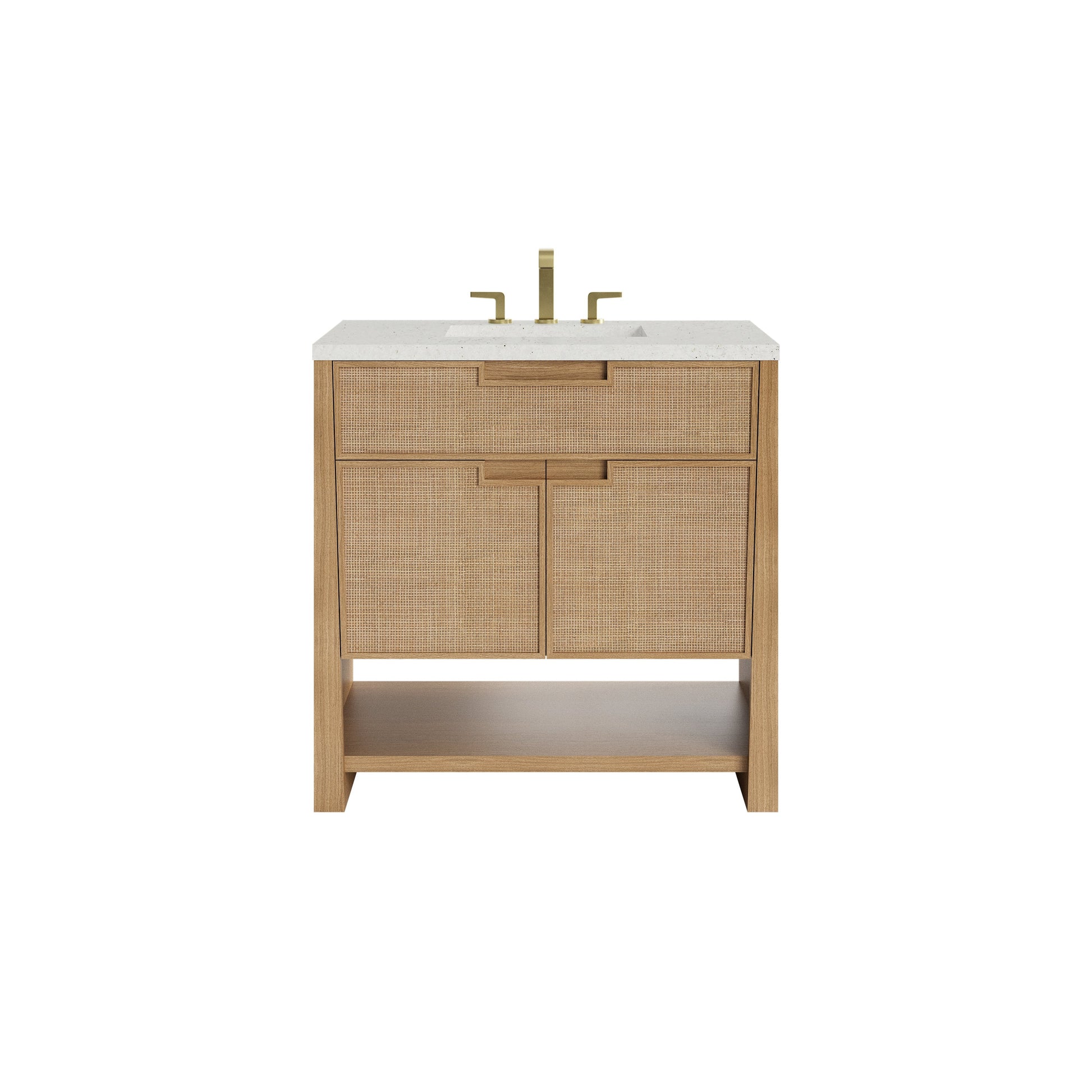Seaside Oak / Lime Delight - 3 Faucet Holes