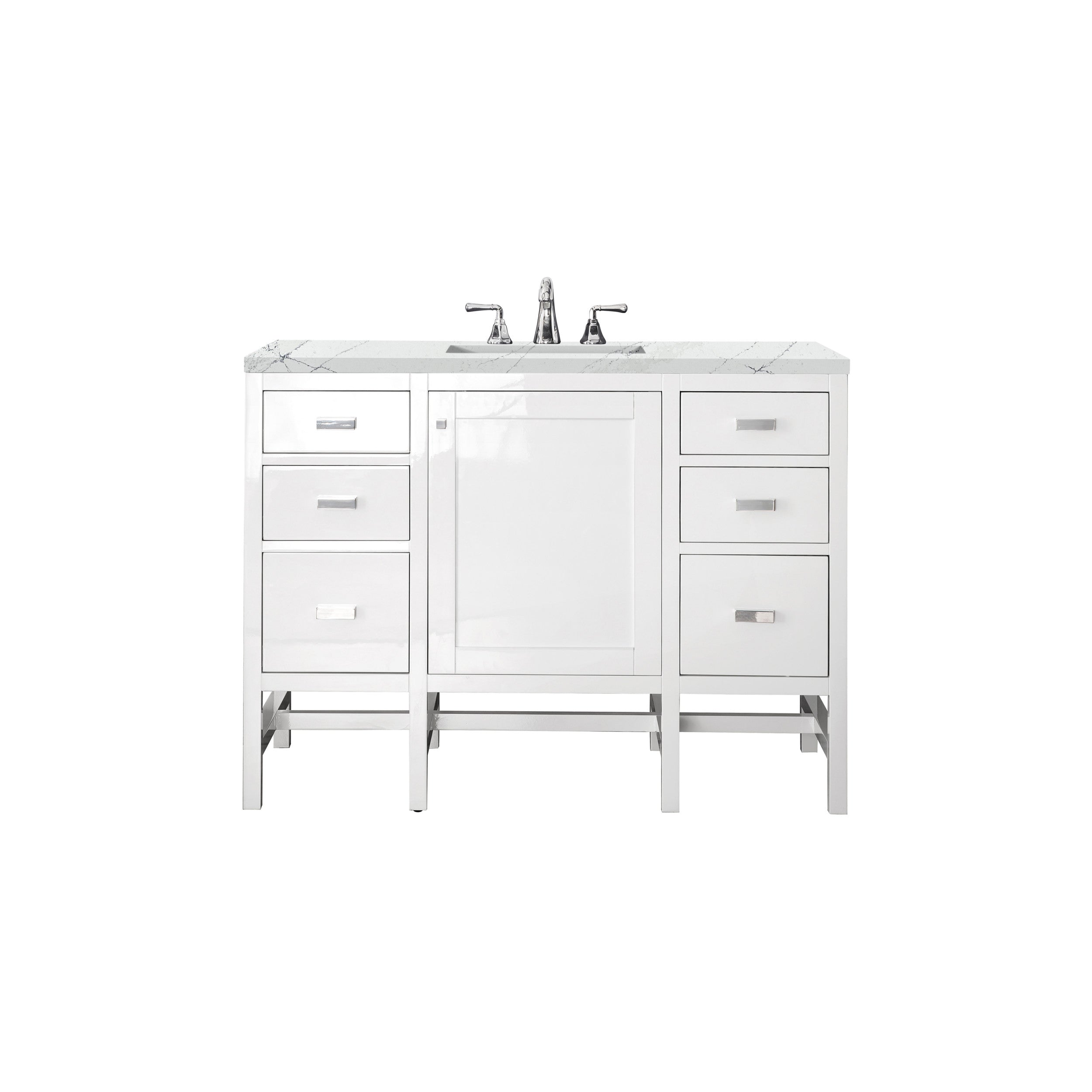 Glossy White / Ethereal Noctis - 3 Faucet Holes