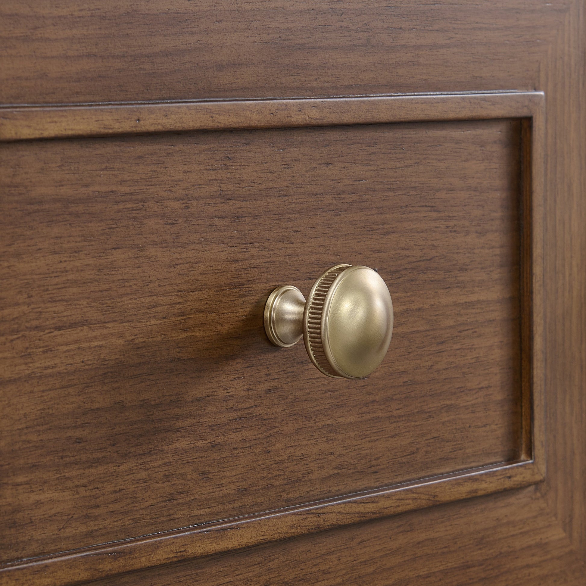 Mid-Century Walnut / White Zeus - 3 Faucet Holes