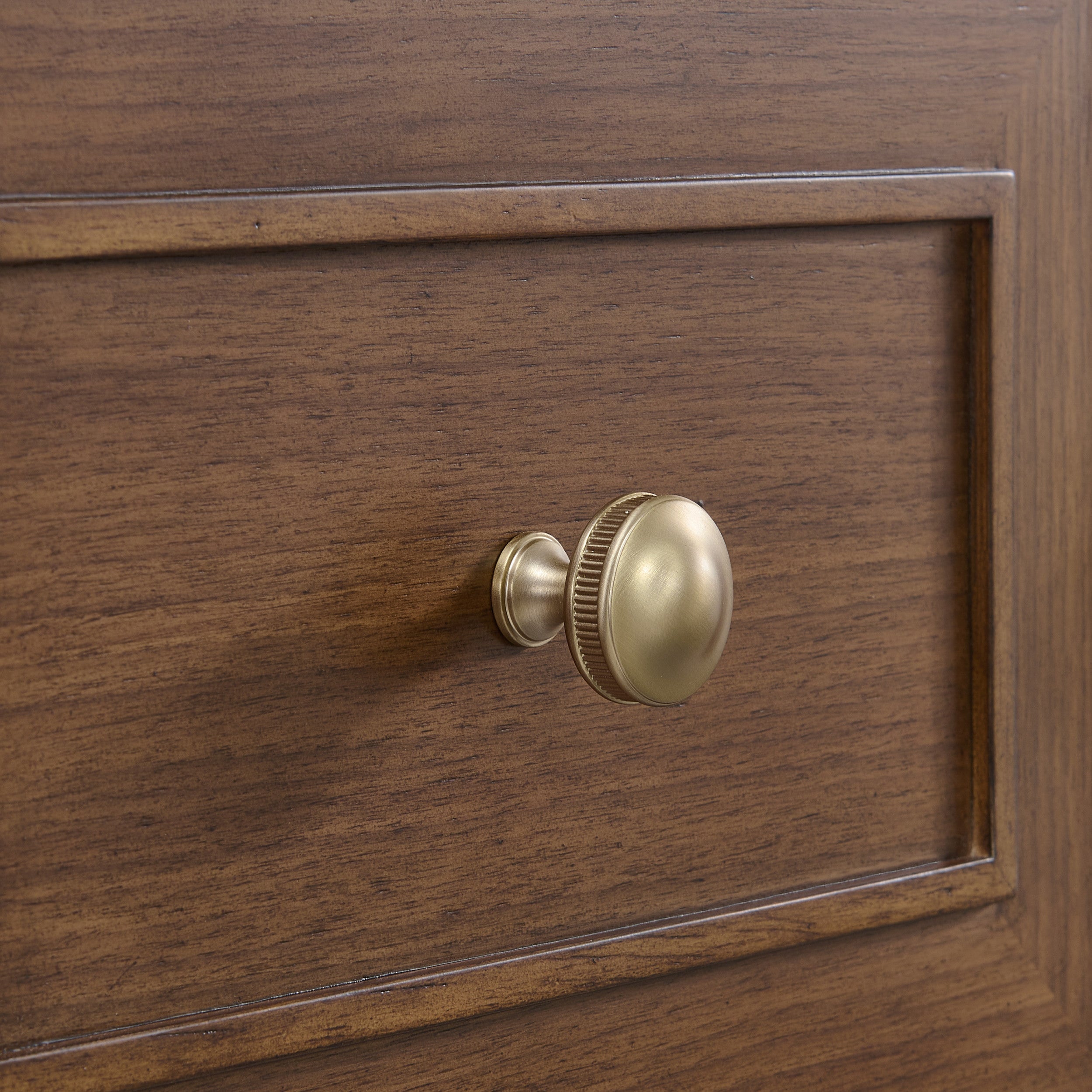 Mid-Century Walnut / White Zeus - 3 Faucet Holes