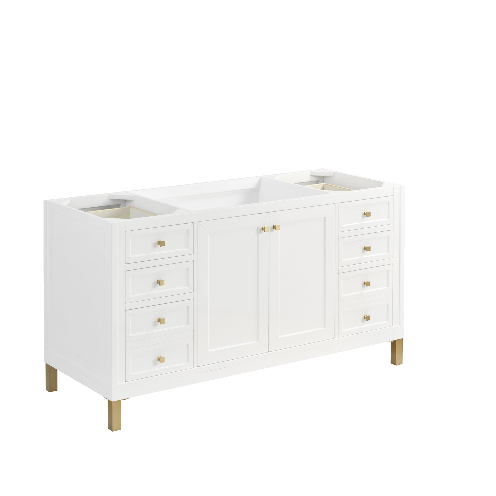 Glossy White / Parisien Bleu - 3 Faucet Holes