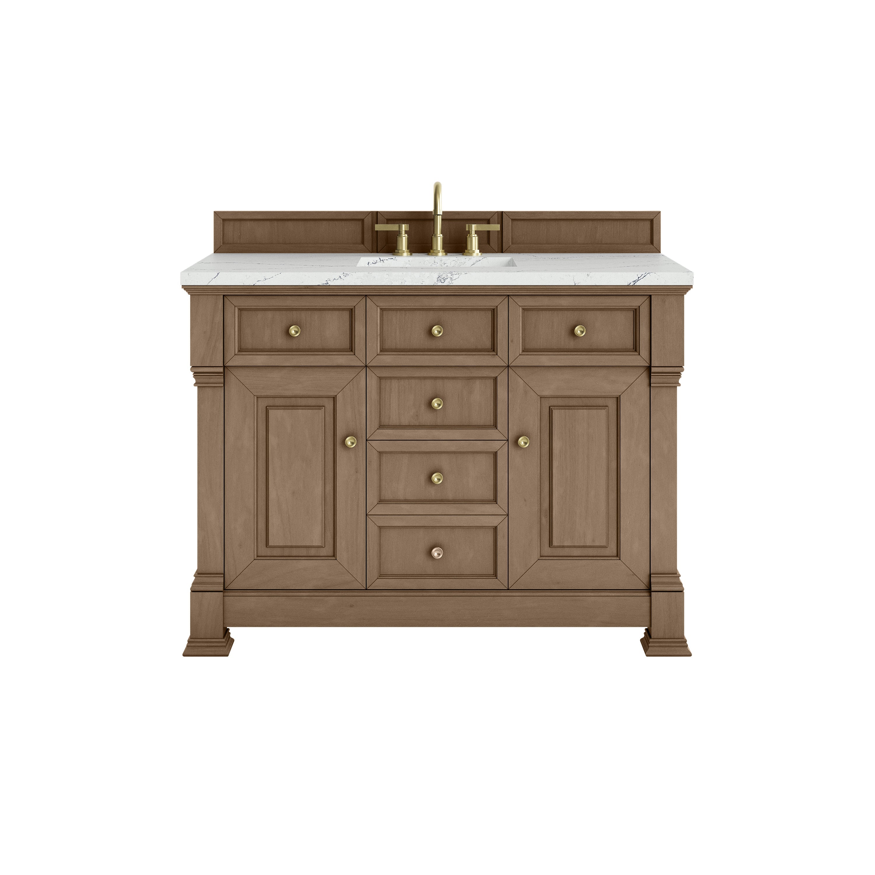 Pecan / Ethereal Noctis - 3 Faucet Holes