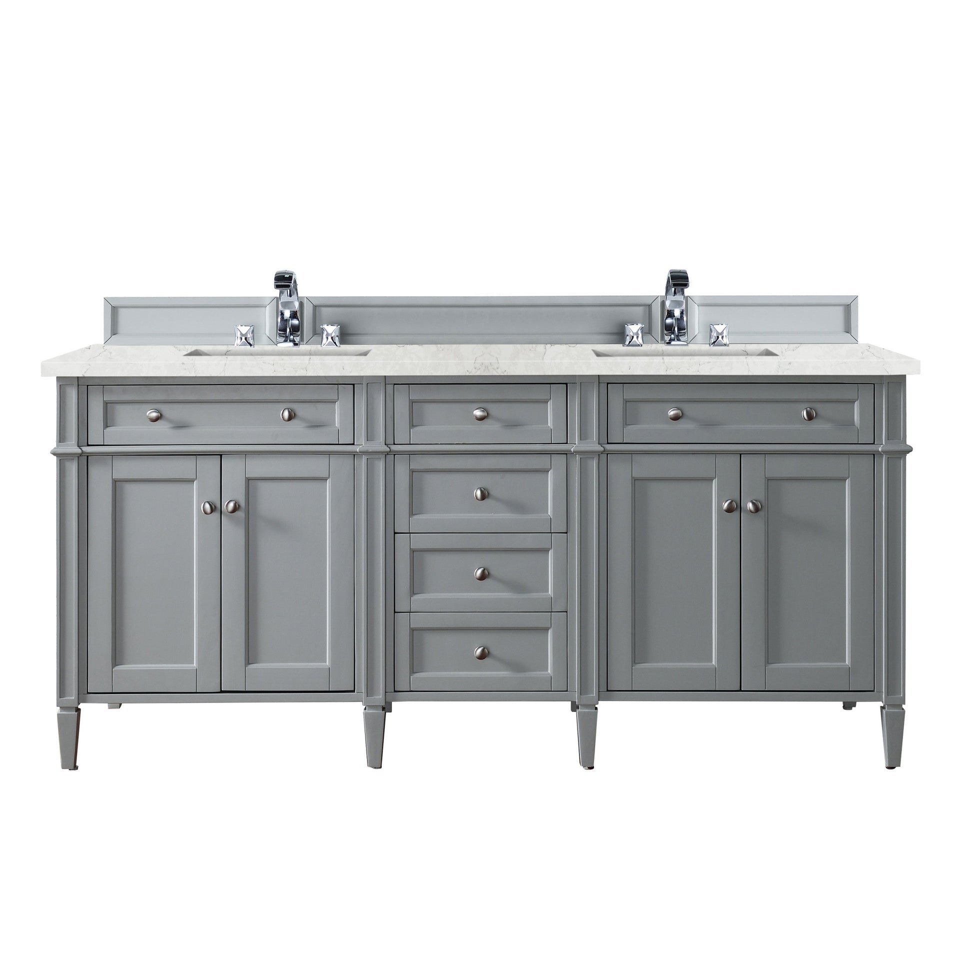 Urban Gray / Eternal Jasmine Pearl - 3 Faucet Holes