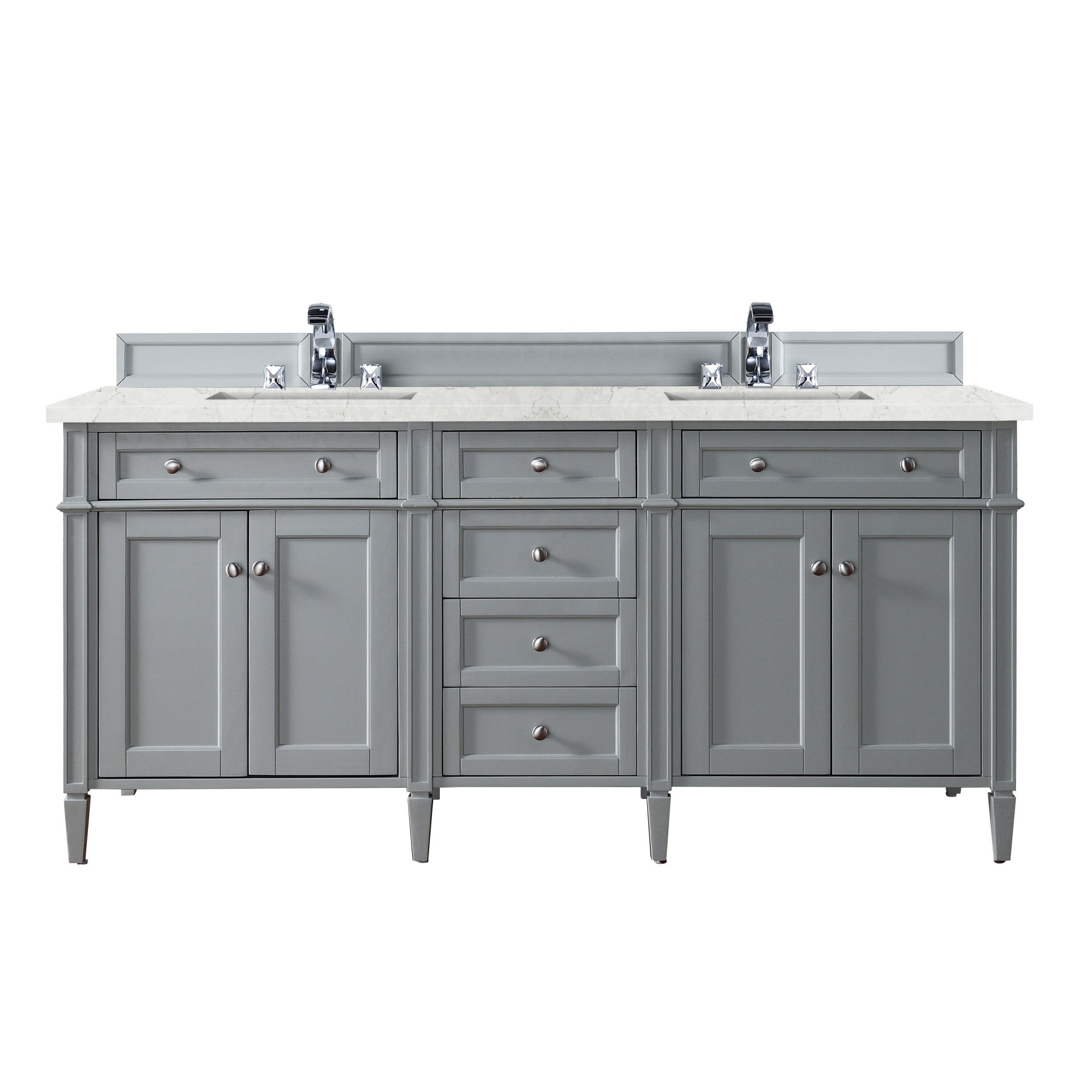 Urban Gray / Eternal Jasmine Pearl - 3 Faucet Holes