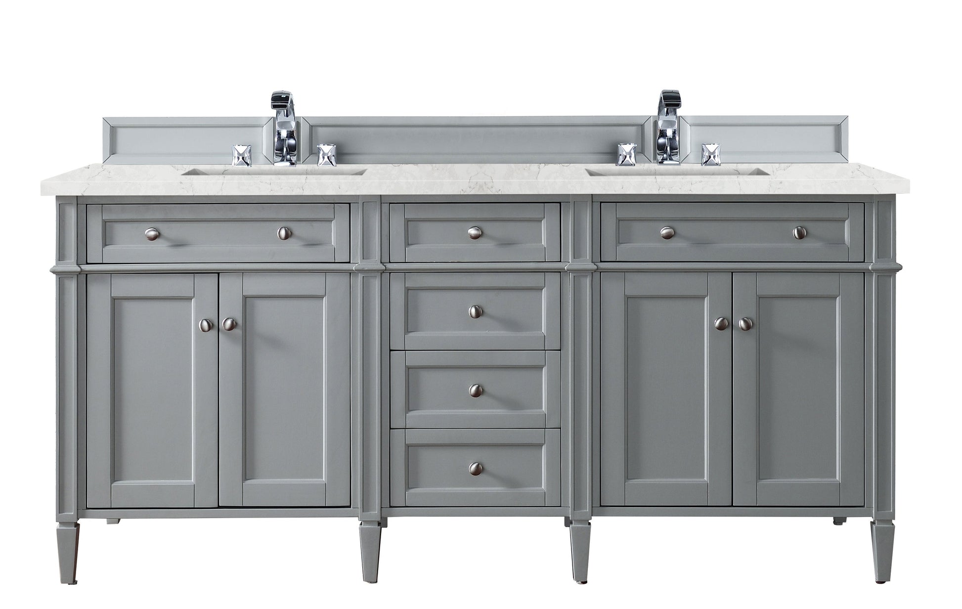 Urban Gray / Eternal Jasmine Pearl - 3 Faucet Holes