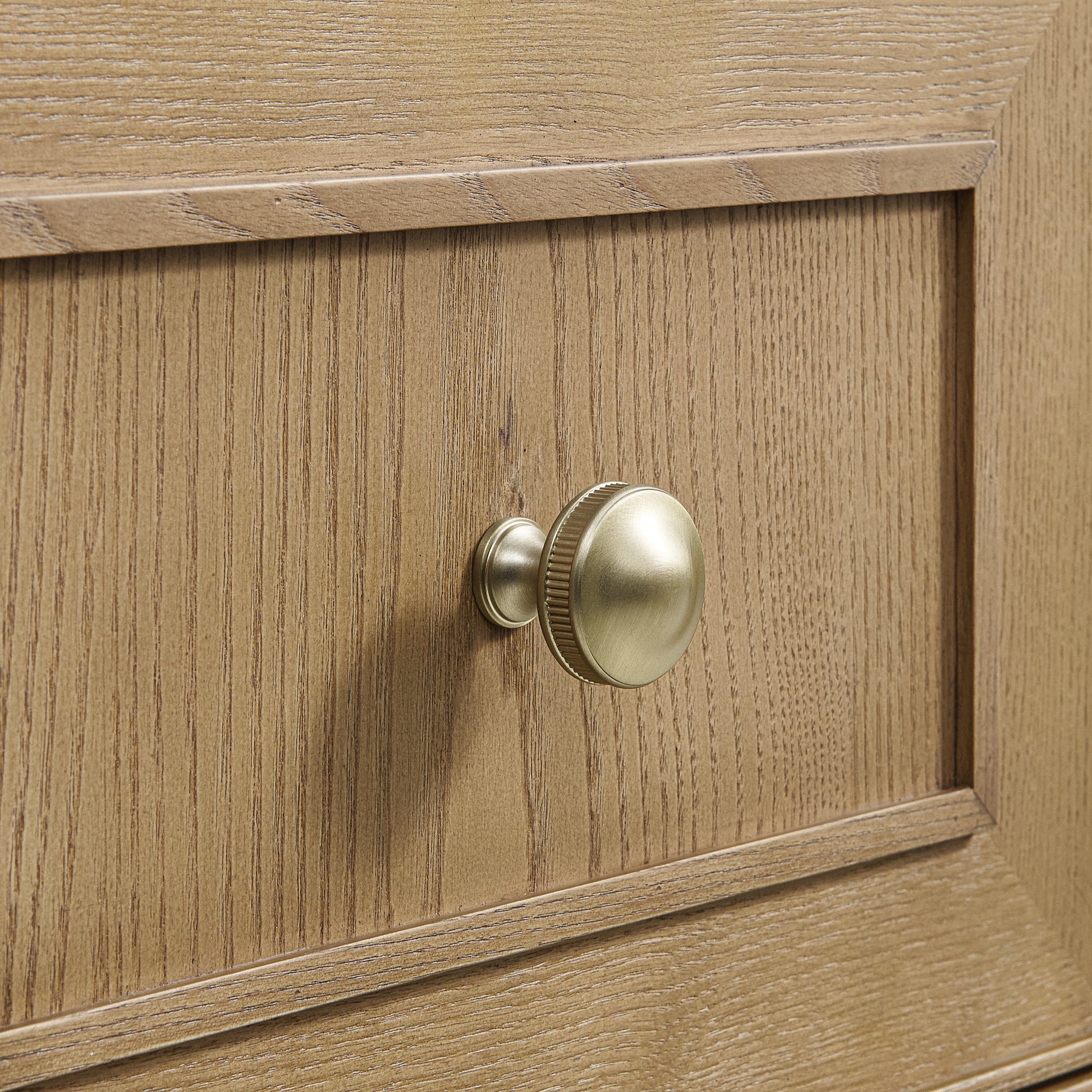 Light Natural Oak / Victorian Silver - 3 Faucet Holes
