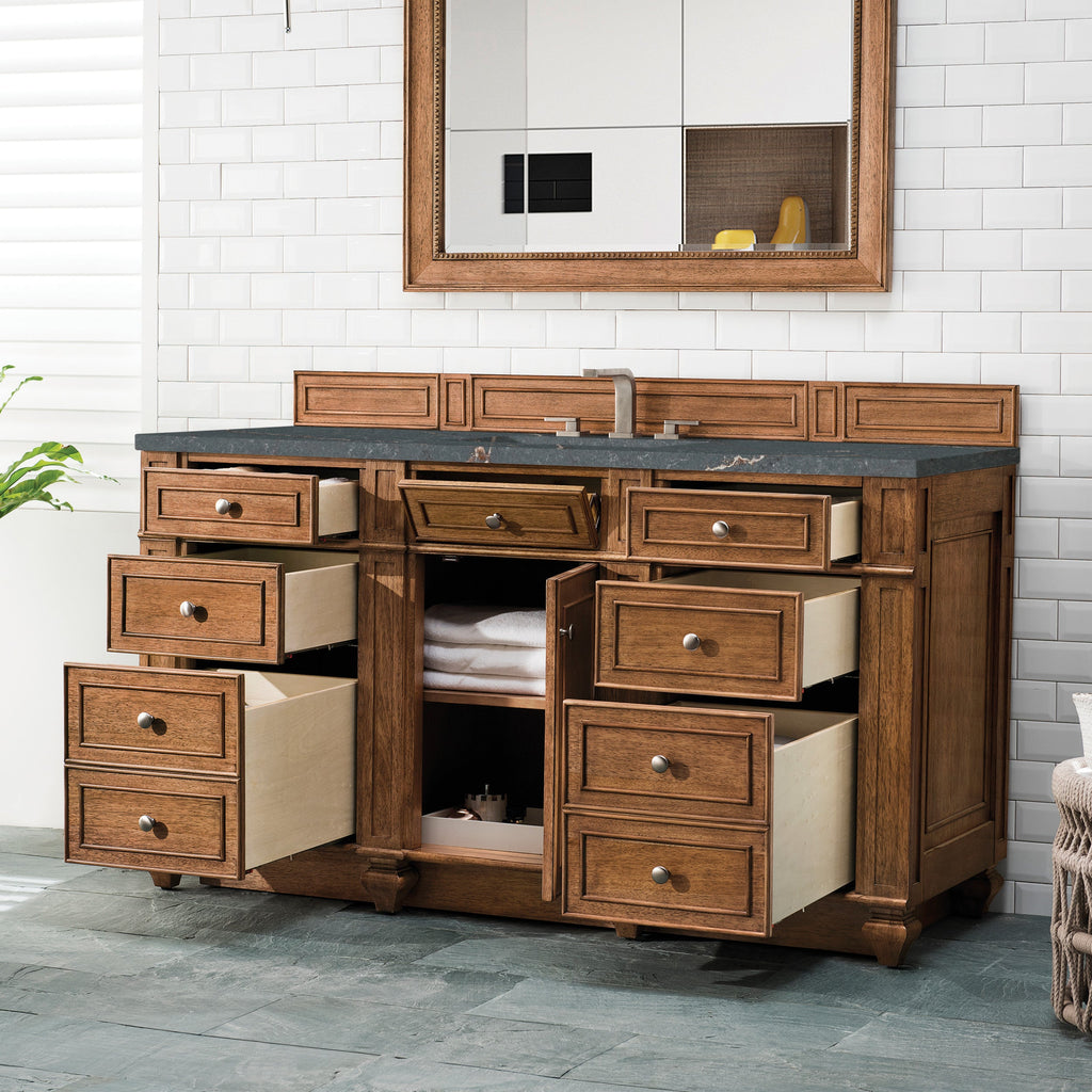 Saddle Brown / Parisien Bleu - 3 Faucet Holes