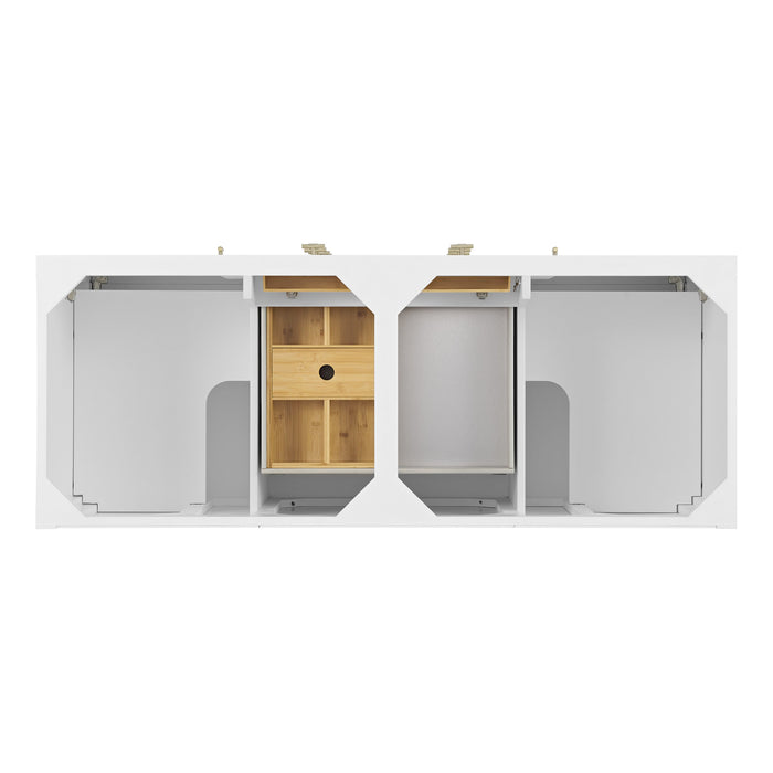 Bright White / White Zeus - 3 Faucet Holes