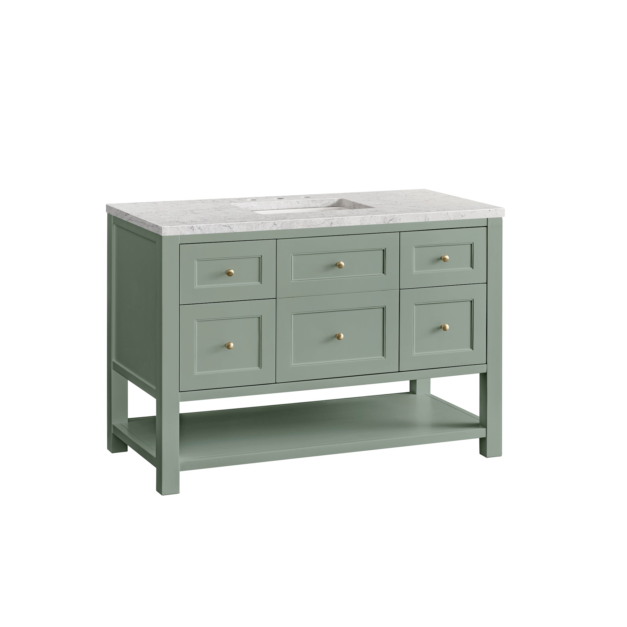 Smokey Celadon / Eternal Jasmine Pearl - 3 Faucet Holes