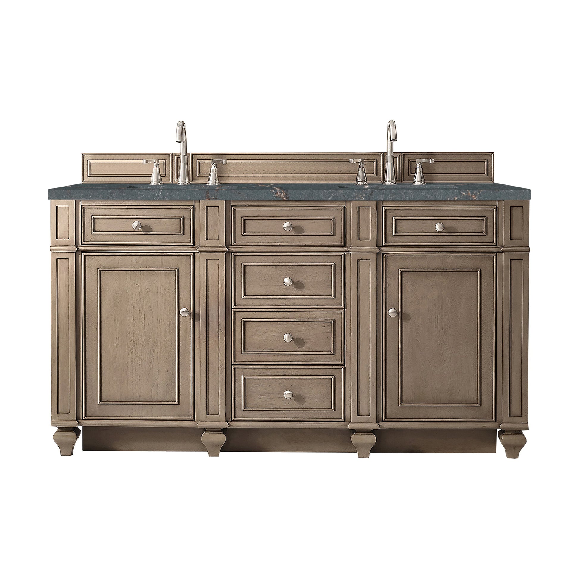 Whitewashed Walnut / Parisien Bleu - 3 Faucet Holes