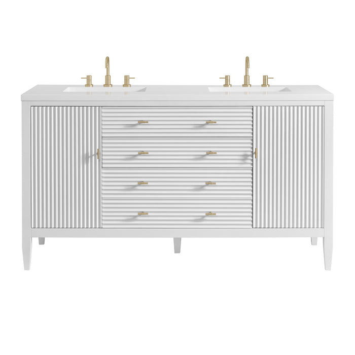 Bright White / White Zeus - 3 Faucet Holes