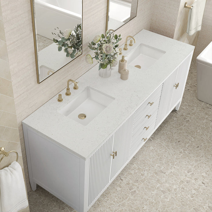 Bright White / Lime Delight - 3 Faucet Holes