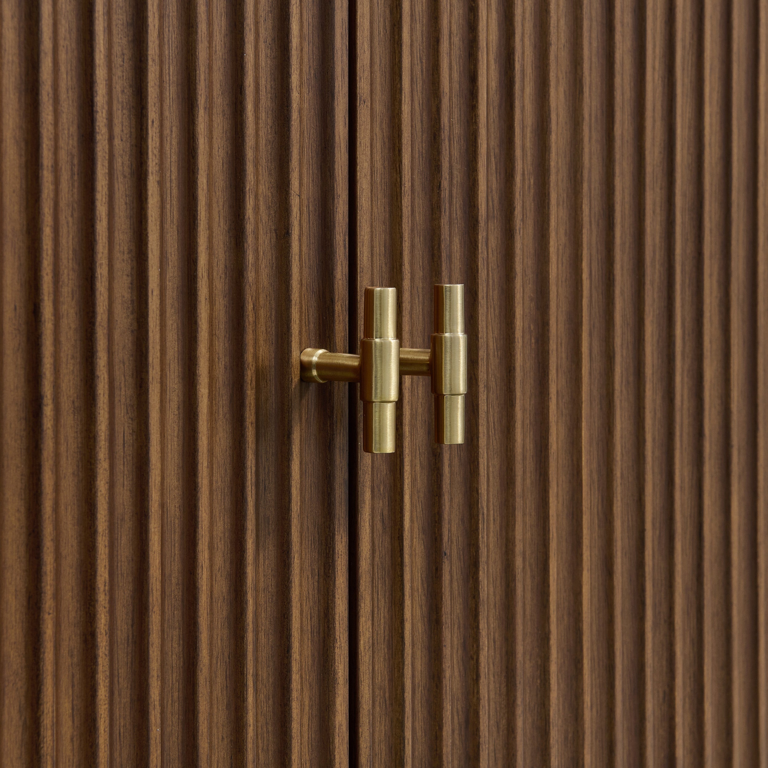 Mid-Century Walnut / White Zeus - 3 Faucet Holes