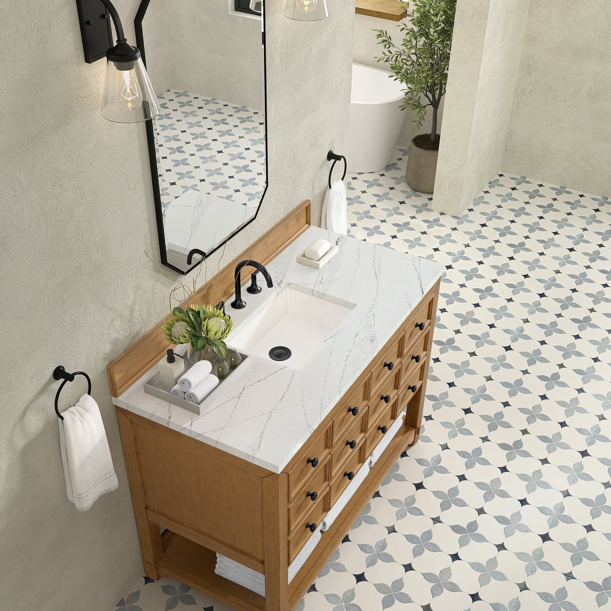 Amber Birch / Ethereal Noctis - 3 Faucet Holes