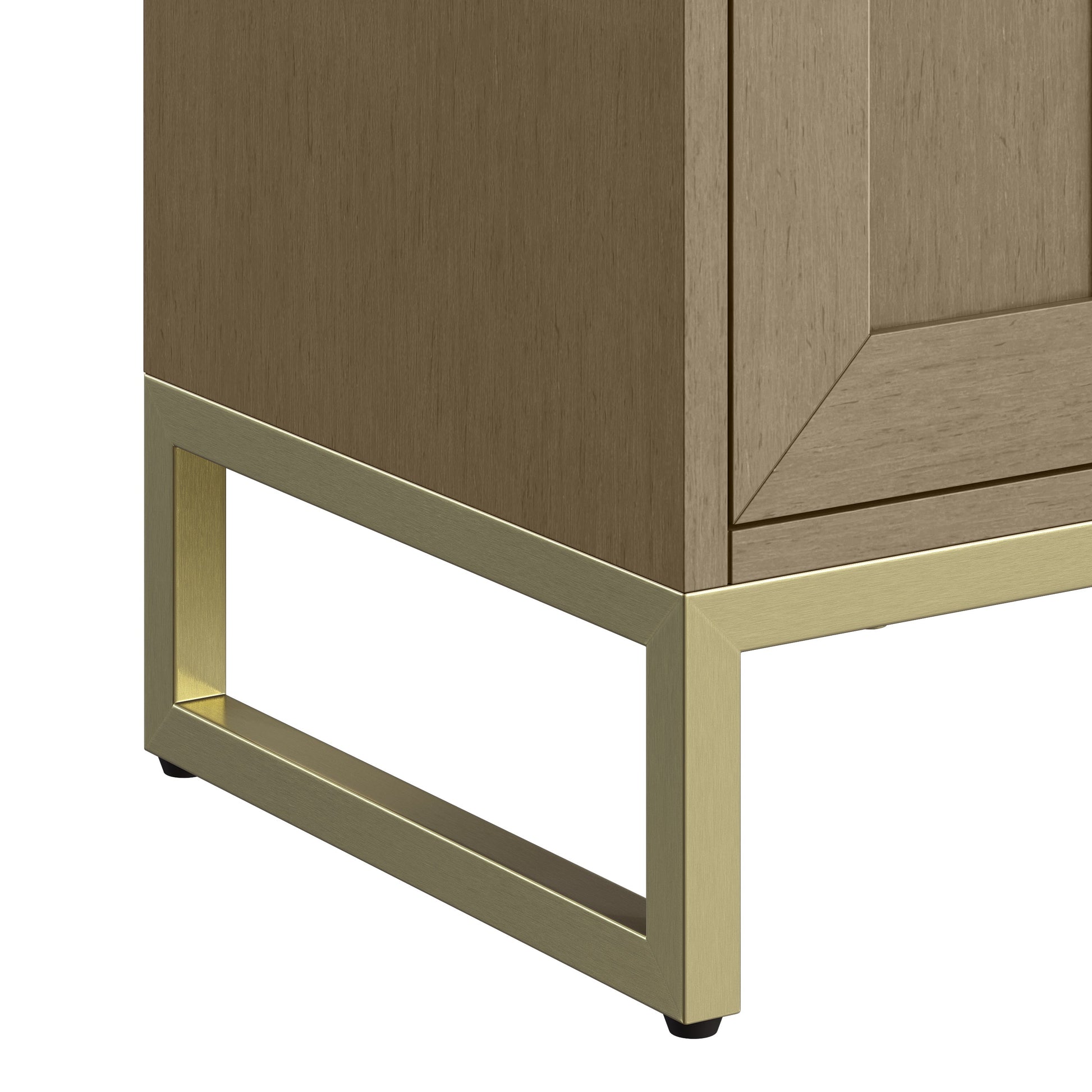 Walnut Whisper / Champagne Brass