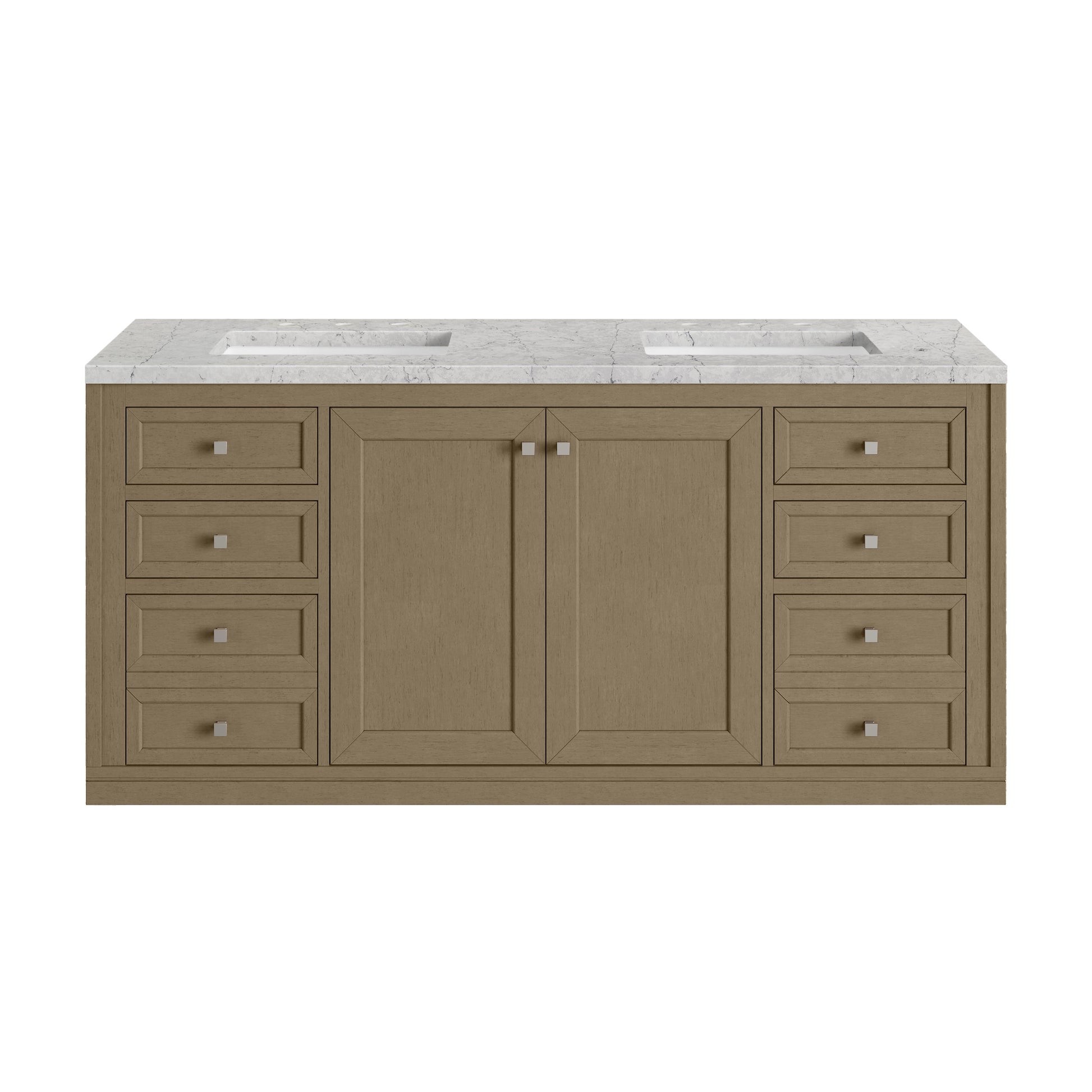 Walnut Whisper / Eternal Jasmine Pearl - 3 Faucet Holes