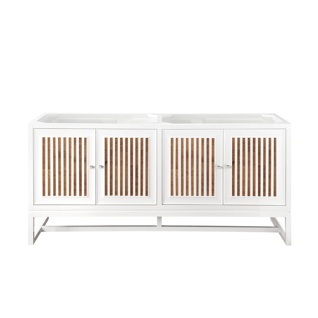 Glossy White / No Countertop