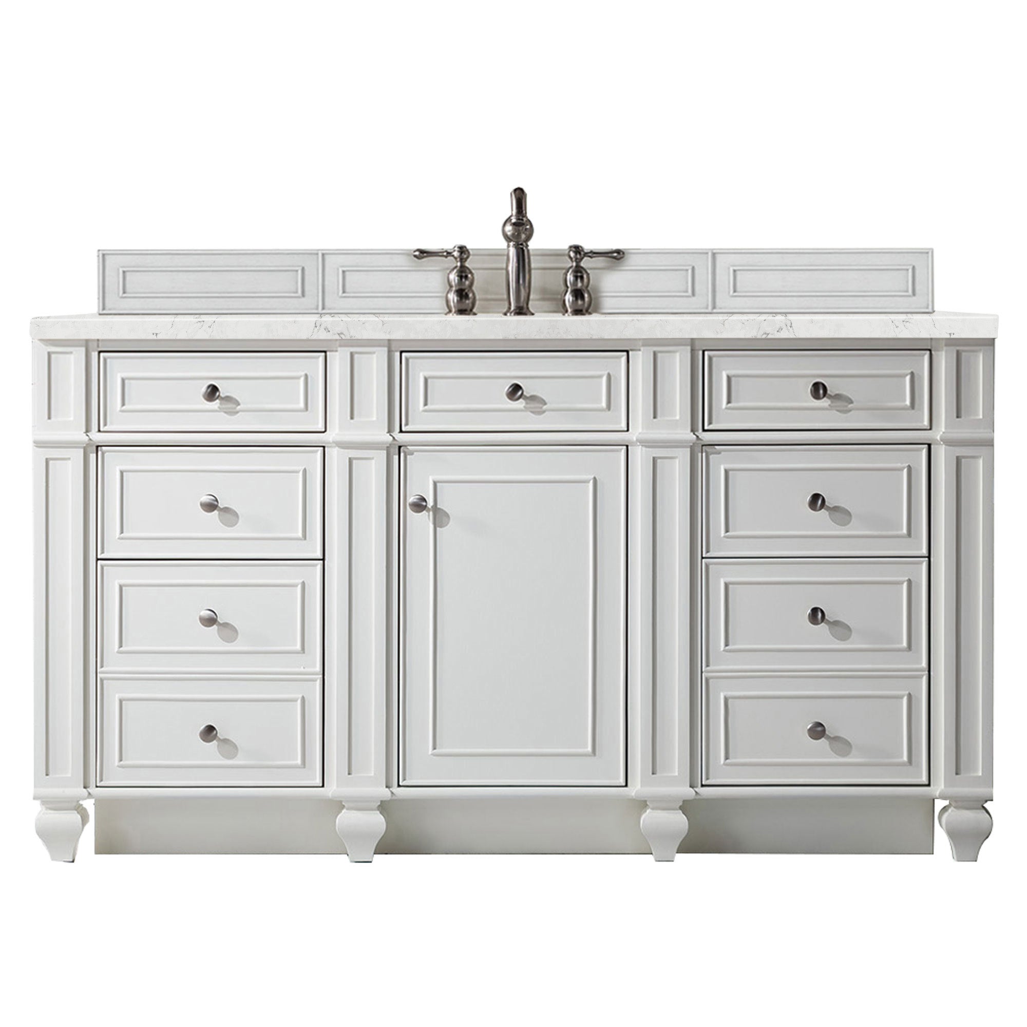 Bright White / Eternal Jasmine Pearl - 3 Faucet Holes