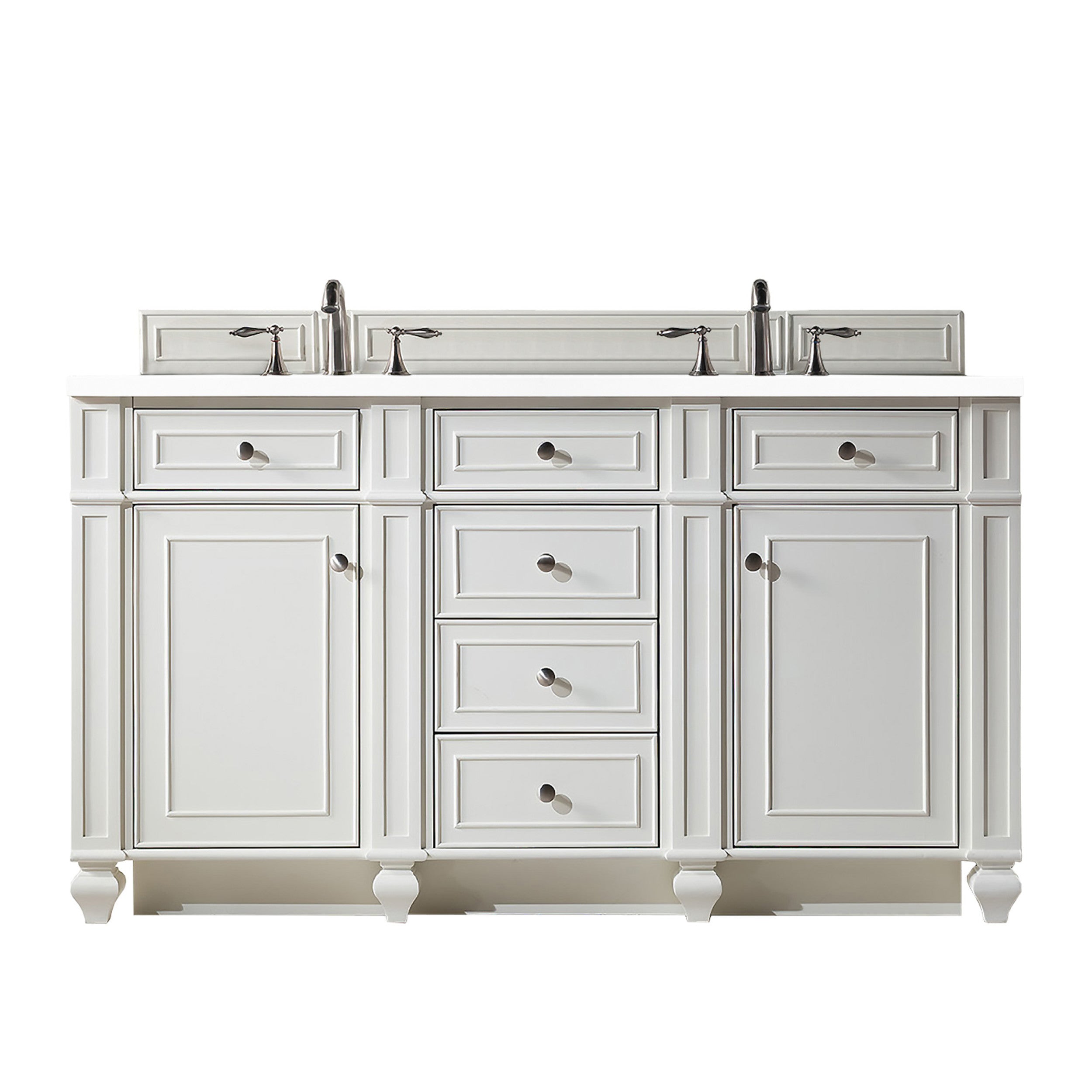 Bright White / White Zeus - 3 Faucet Holes