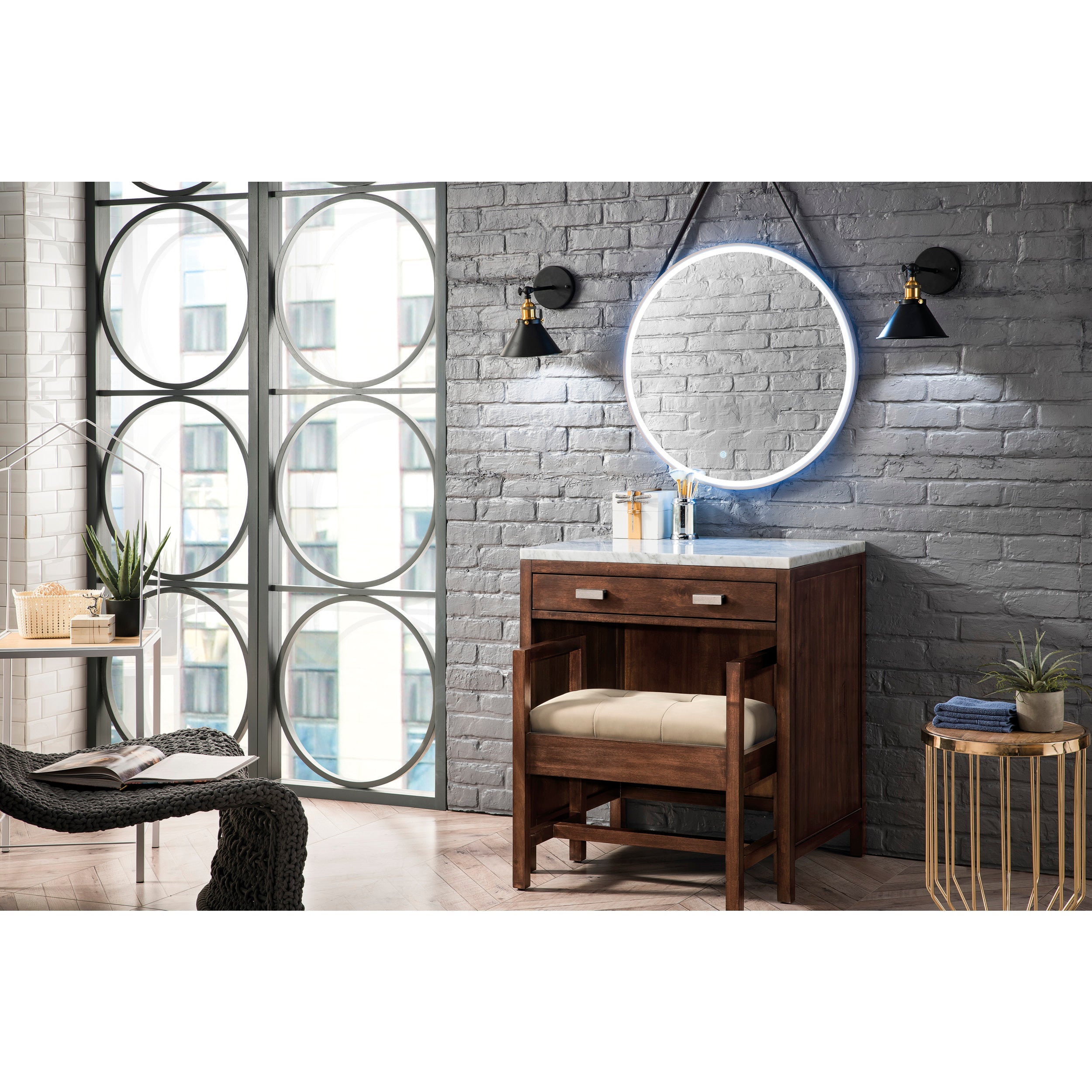 Mid-Century Acacia / Carrara White