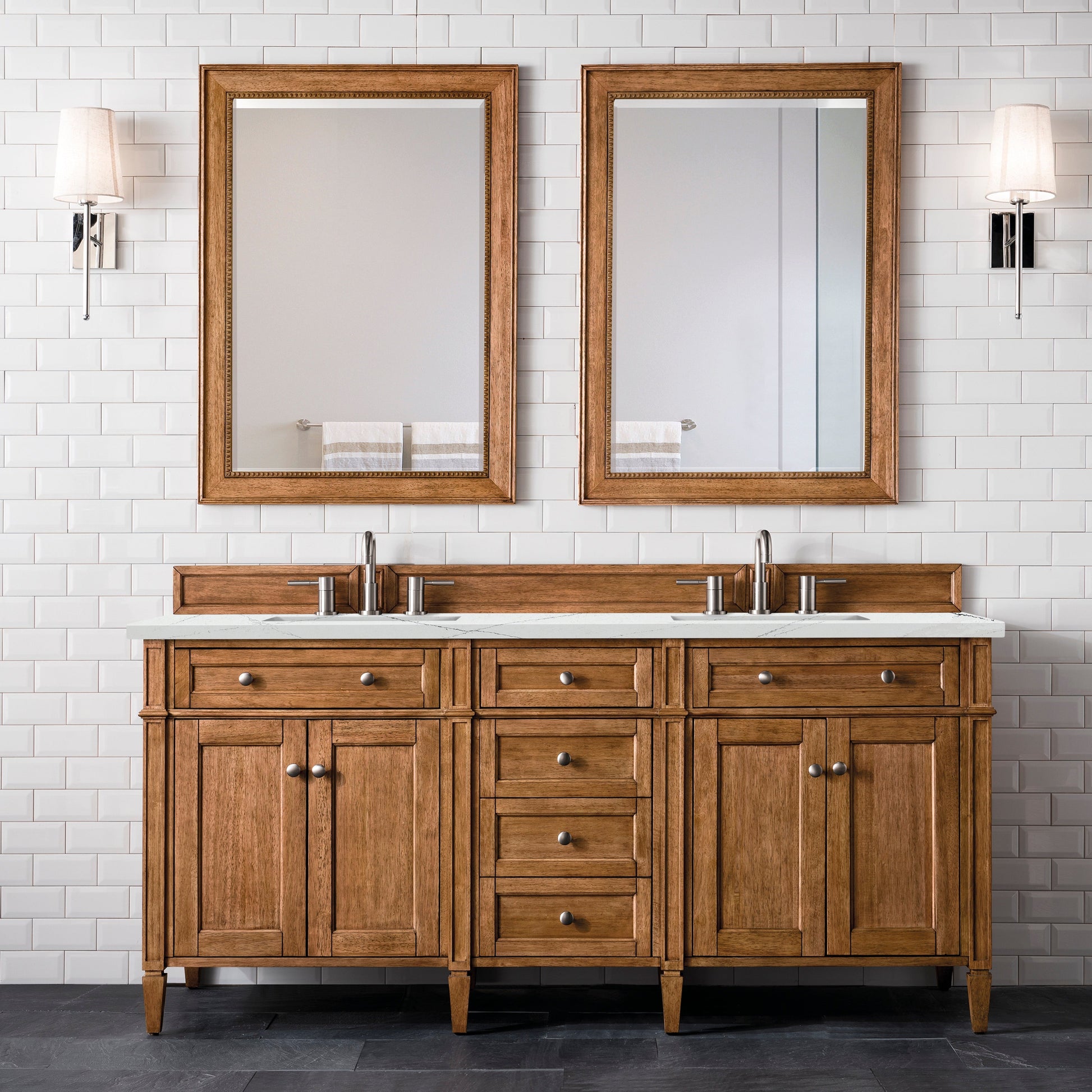 Saddle Brown / Ethereal Noctis - 3 Faucet Holes