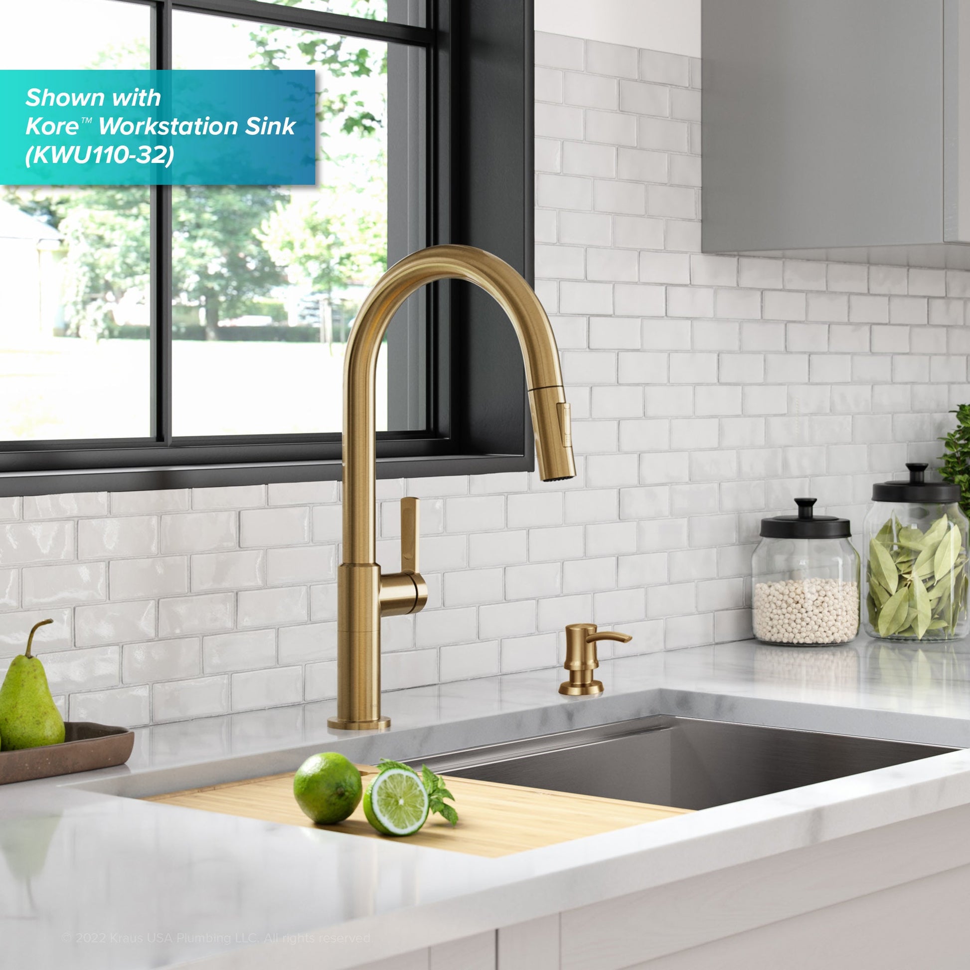 Brushed Brass