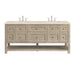 Whitewashed Oak / Eternal Marfil - 3 Faucet Holes