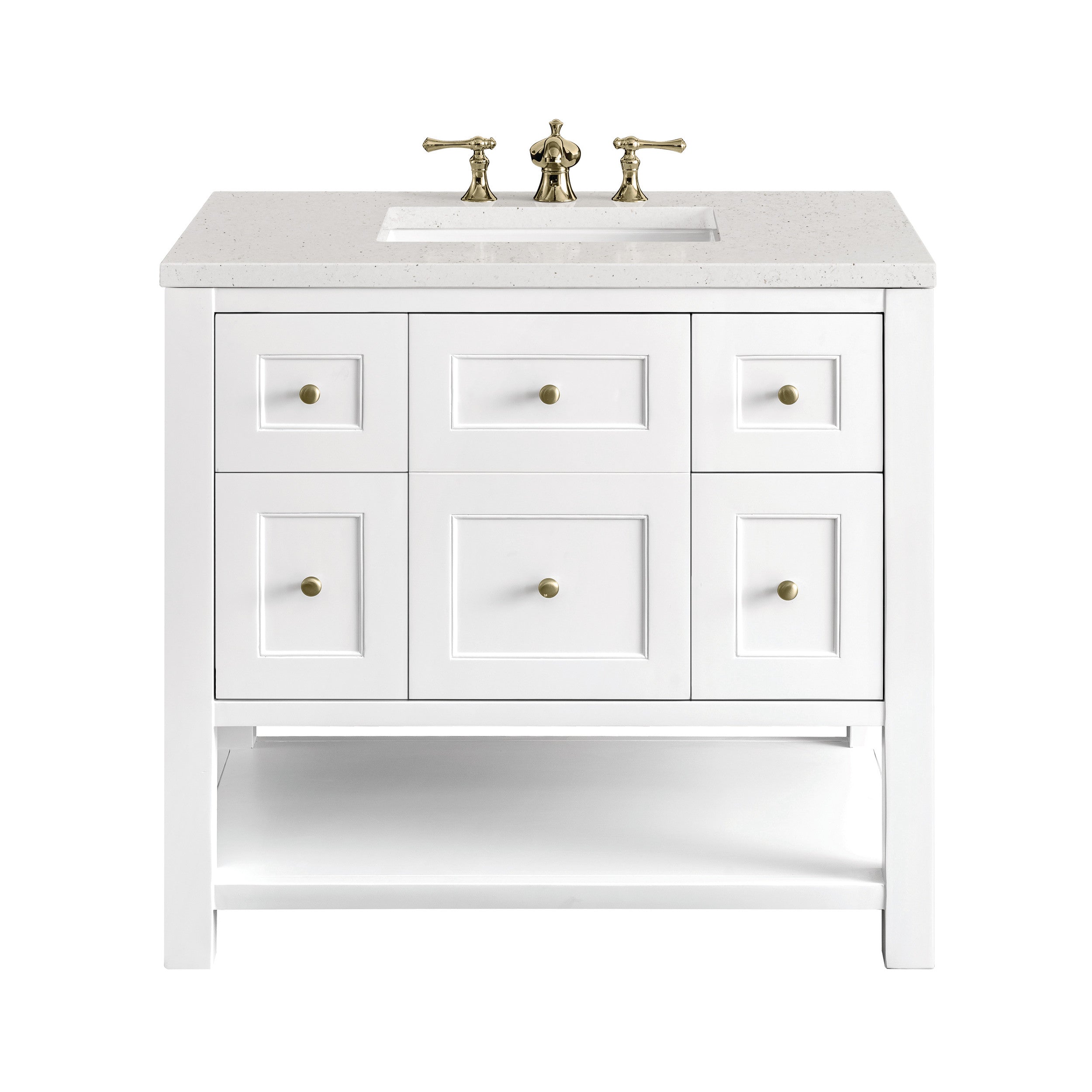Bright White / Lime Delight - 3 Faucet Holes