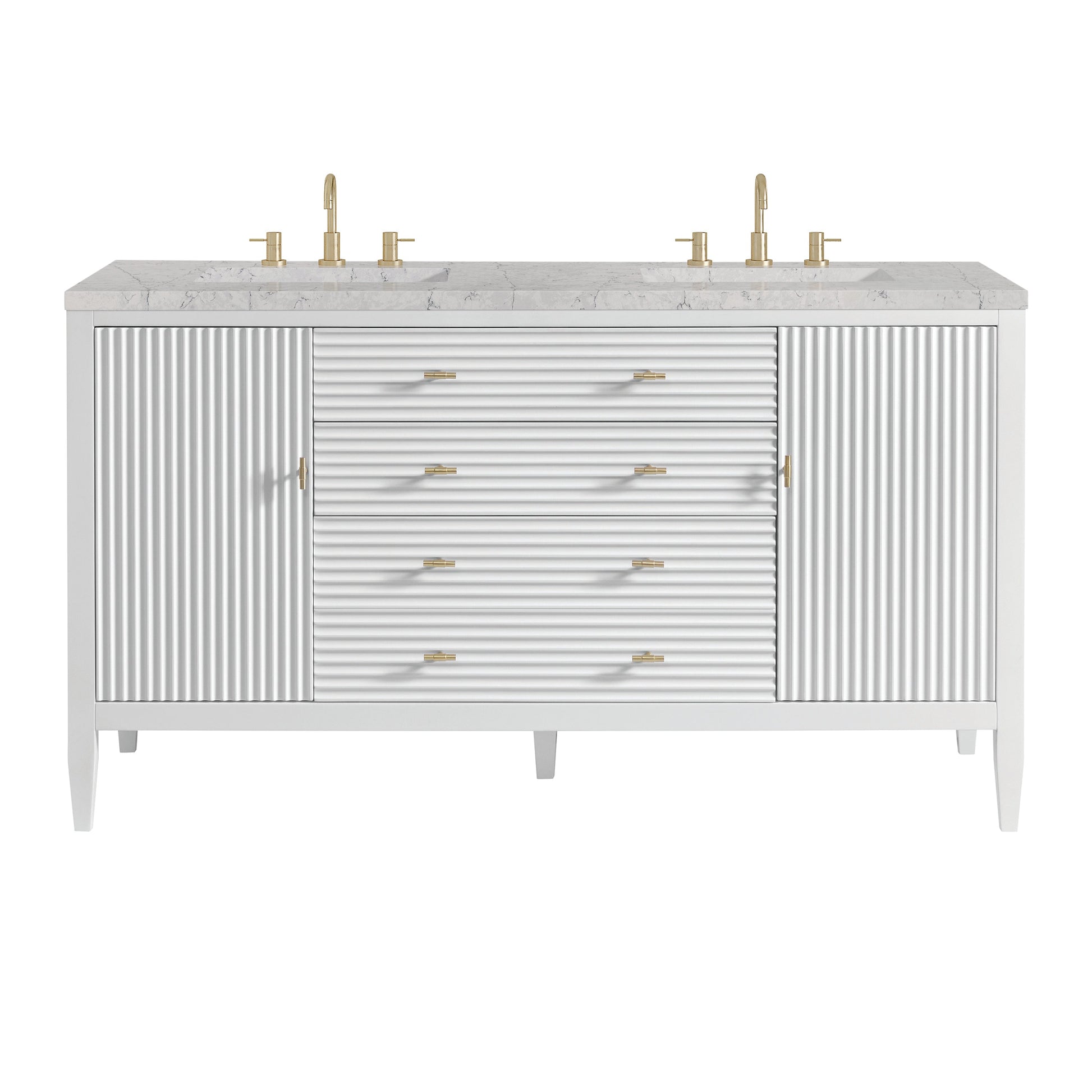 Bright White / Eternal Jasmine Pearl - 3 Faucet Holes