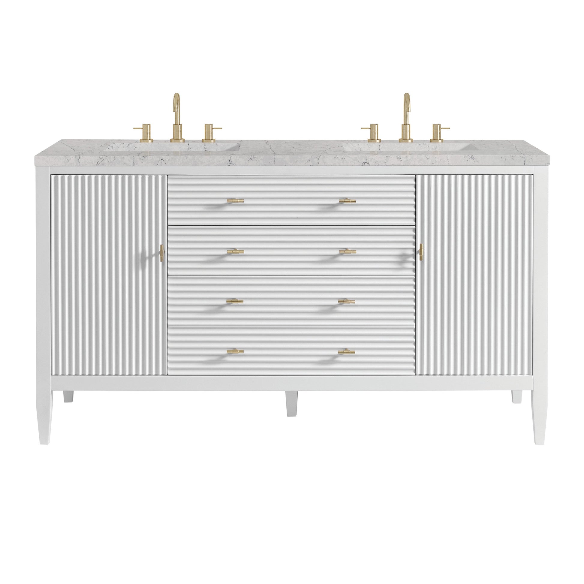 Bright White / Eternal Jasmine Pearl - 3 Faucet Holes